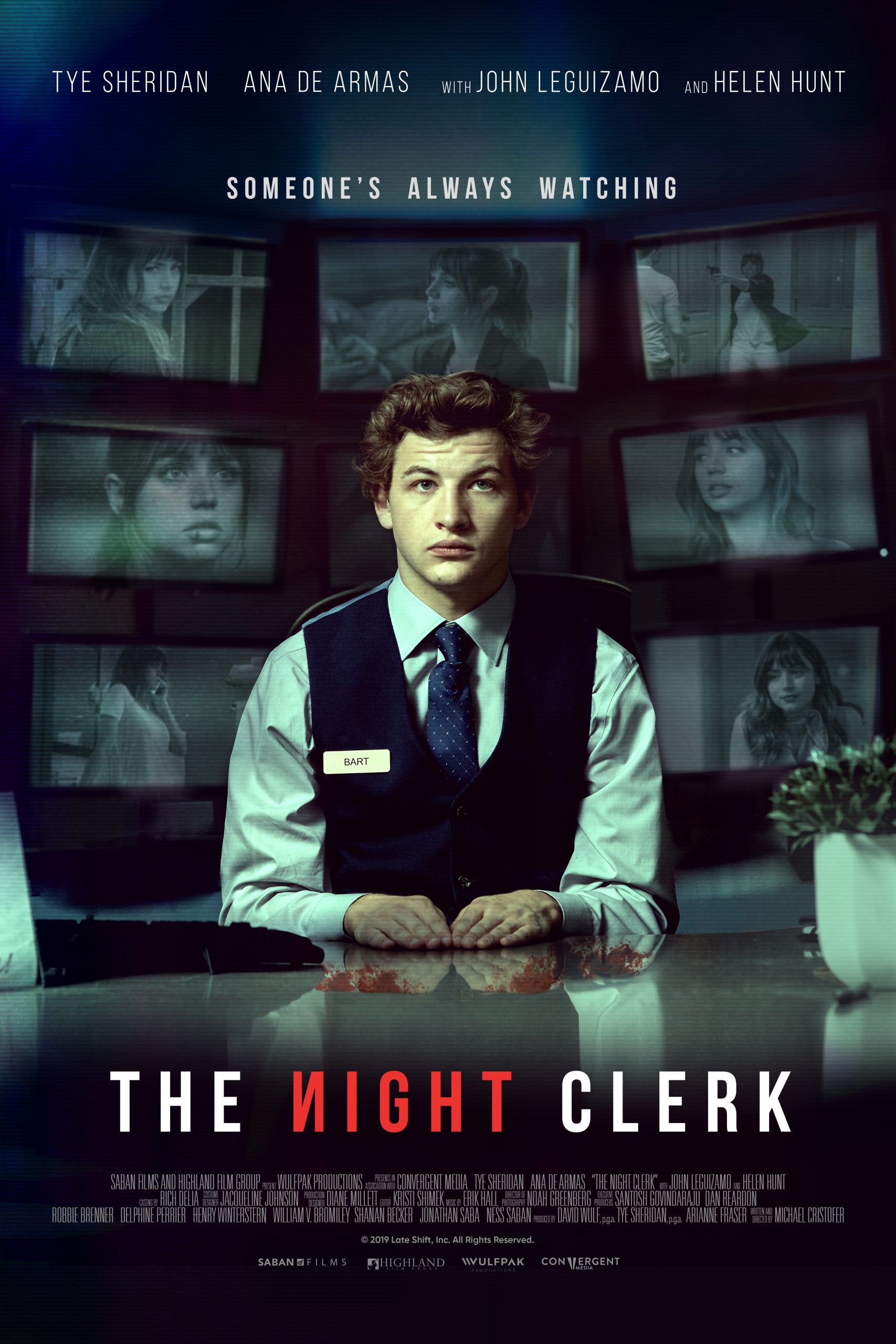 The night clerk (2020) แอบดูตาย แอบดูเธอ Tye Sheridan
