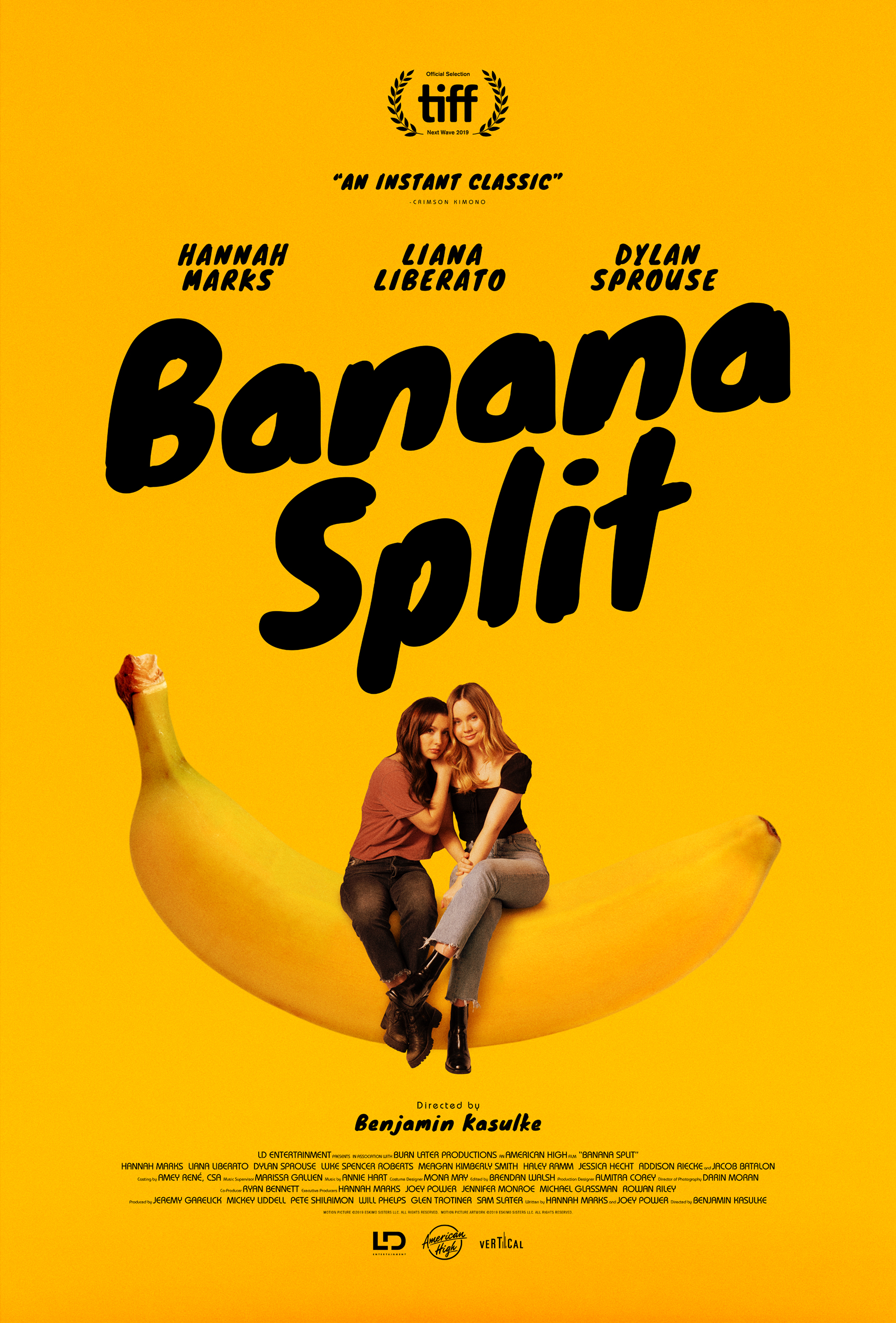 Banana Split (2018) แอบแฟนมาซี้ปึ้ก Hannah Marks