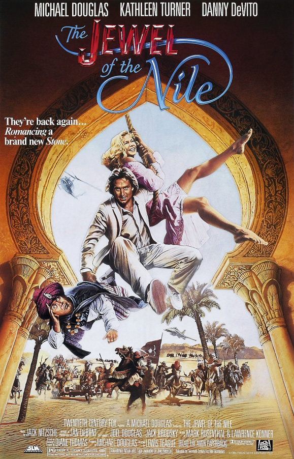 The Jewel of the Nile (1985) ล่ามรกตมหาภัย 2 ตอน อัญมณีแห่งลุ่มแม่น้ำไนล์ Michael Douglas