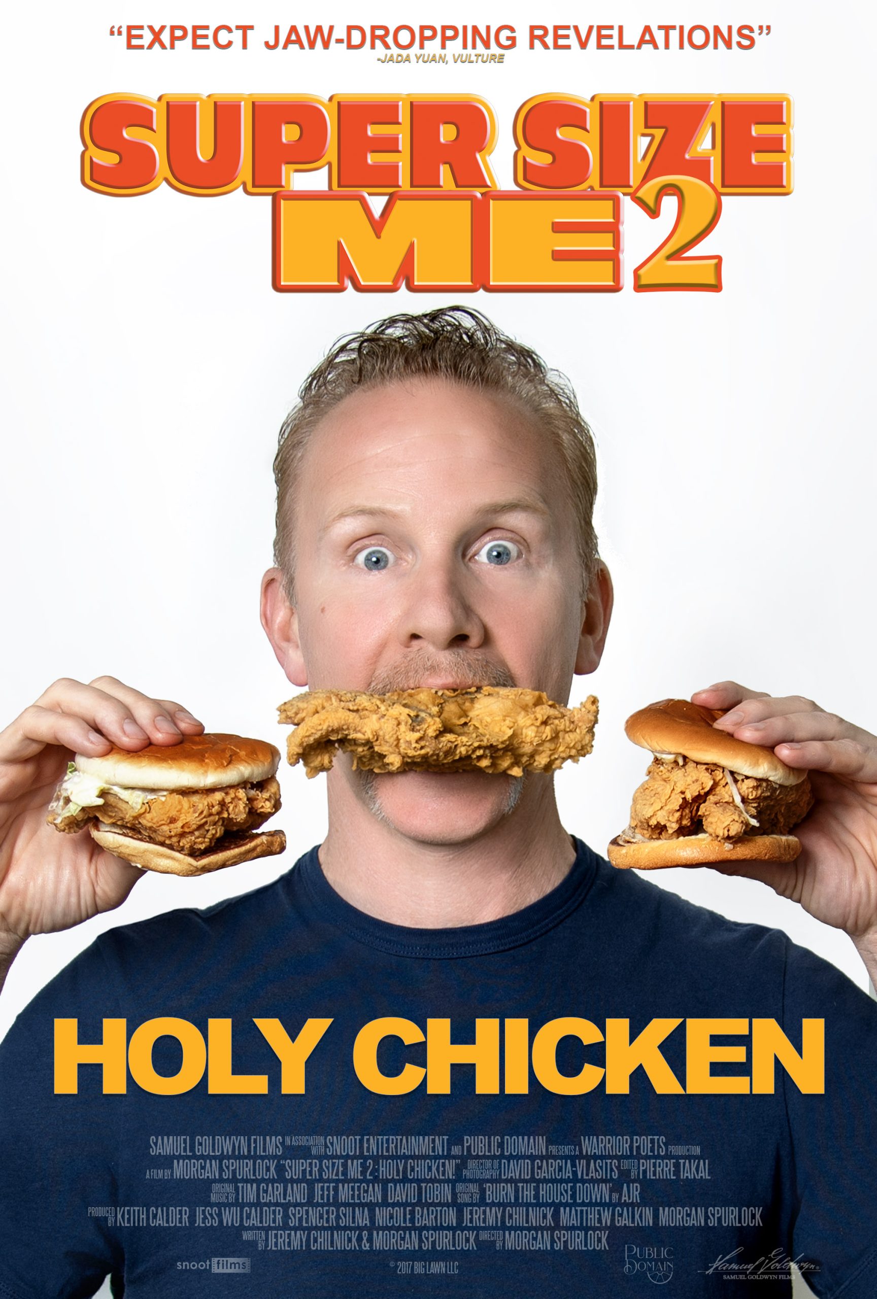 Super Size Me 2: Holy Chicken! (2017) 30 วันกับการท้าทาย…สุดบ้าบิ่นบนโลกฟาสต์ Morgan Spurlock