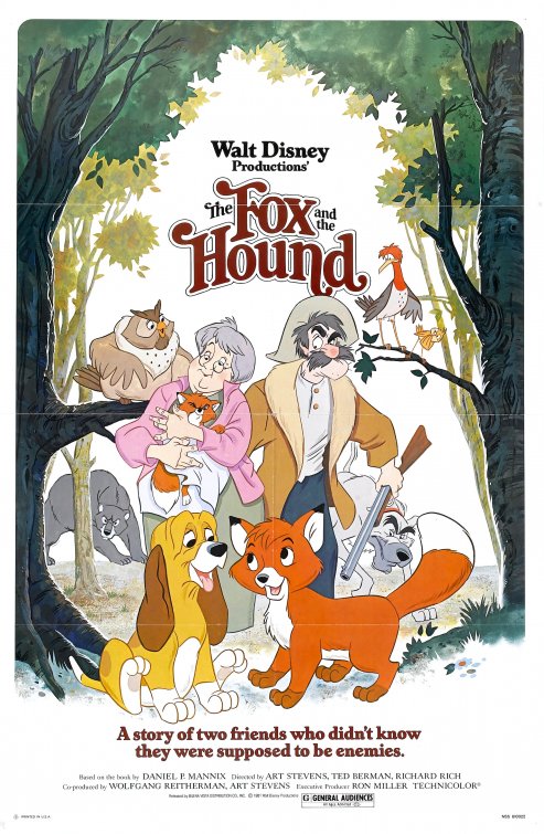 The Fox and the Hound (1981) เพื่อนแท้ในป่าใหญ่ Mickey Rooney