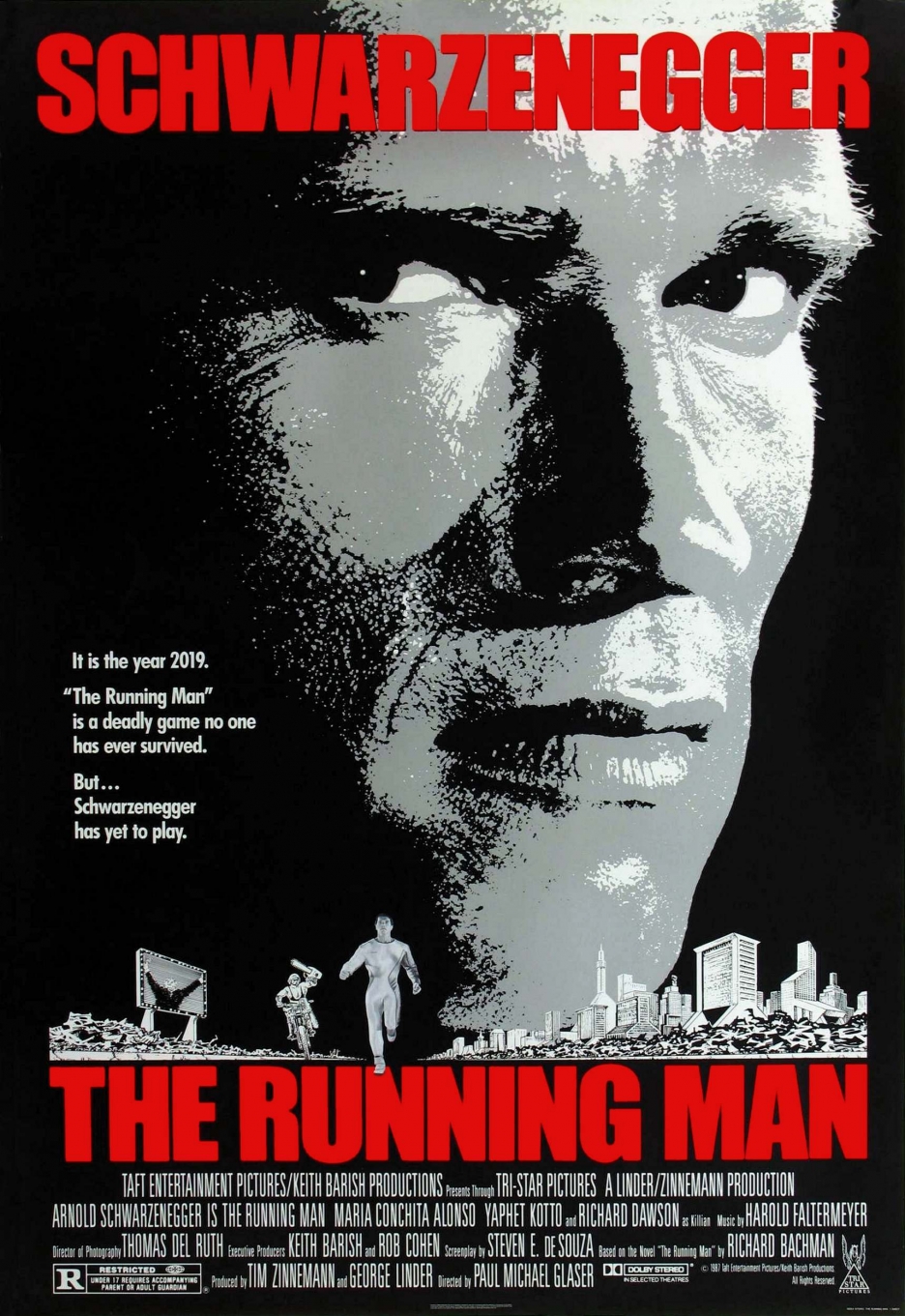 The Running Man (1987) คนเหล็กท้าชนนรก Arnold Schwarzenegger
