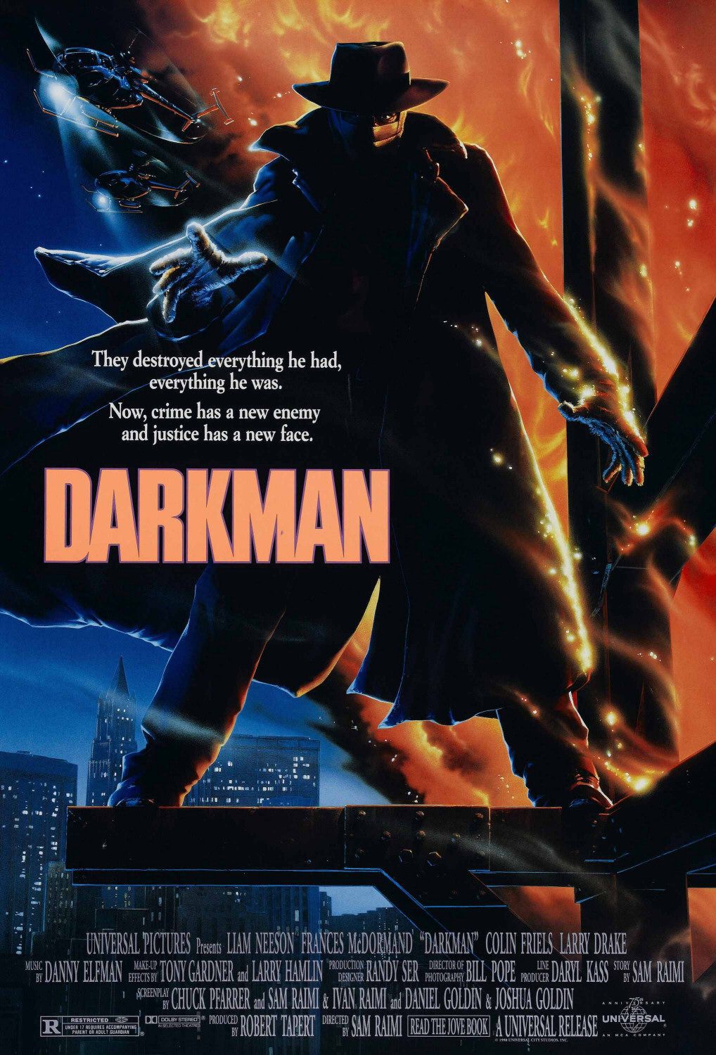 Darkman (1990) ดาร์คแมน หลุดจากคน Liam Neeson