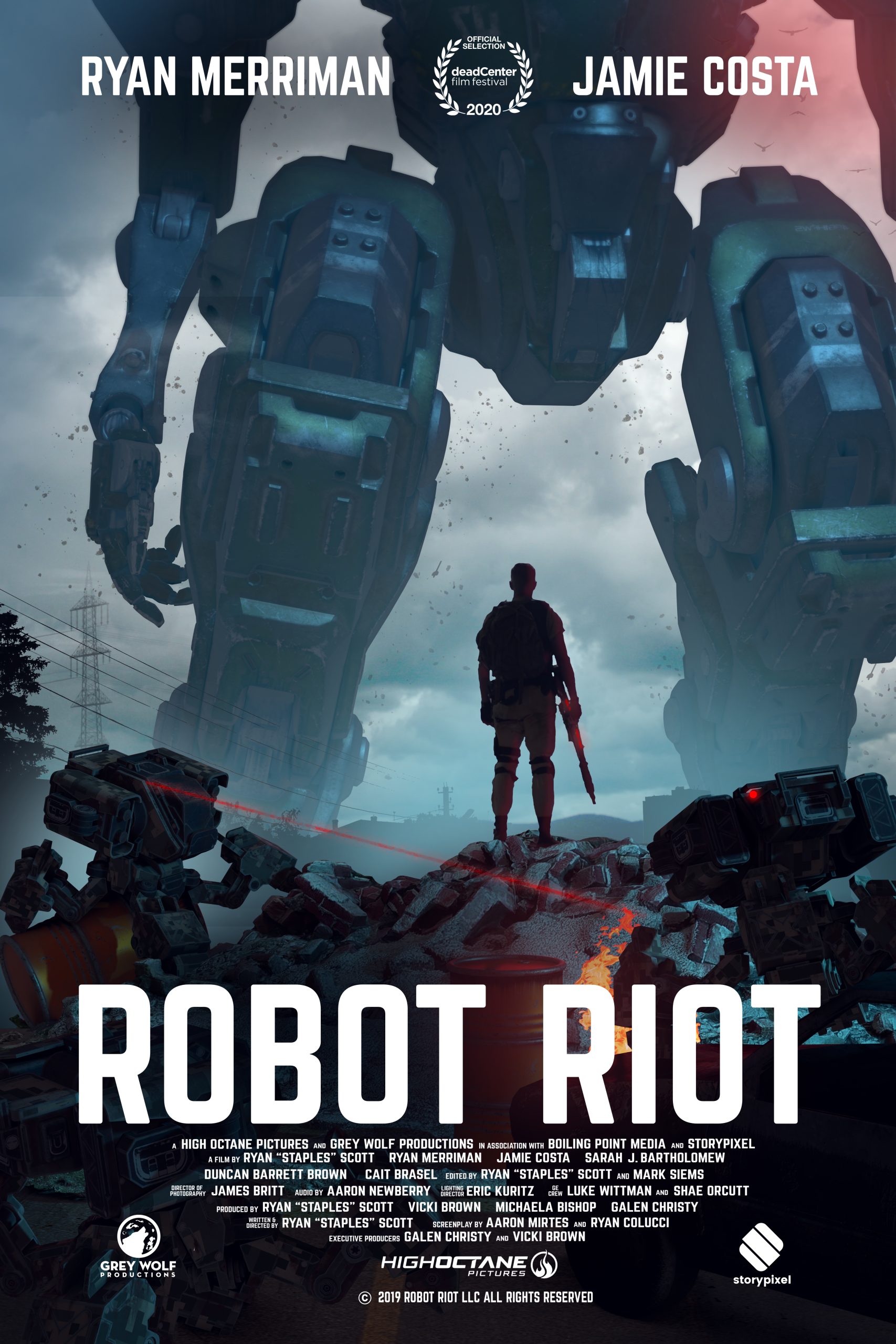 Robot Riot (2020) ปฏิบัติการฆ่าหุ่นยนต์นรก Sarah J. Bartholomew