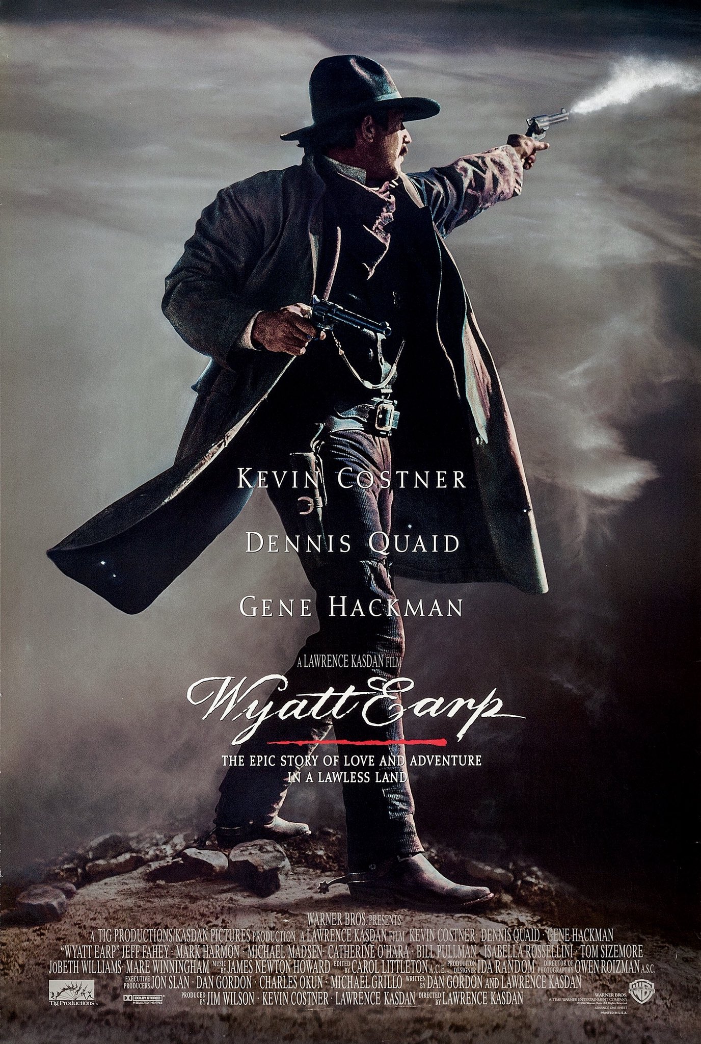 Wyatt Earp (1994) นายอำเภอชาติเพชร Kevin Costner