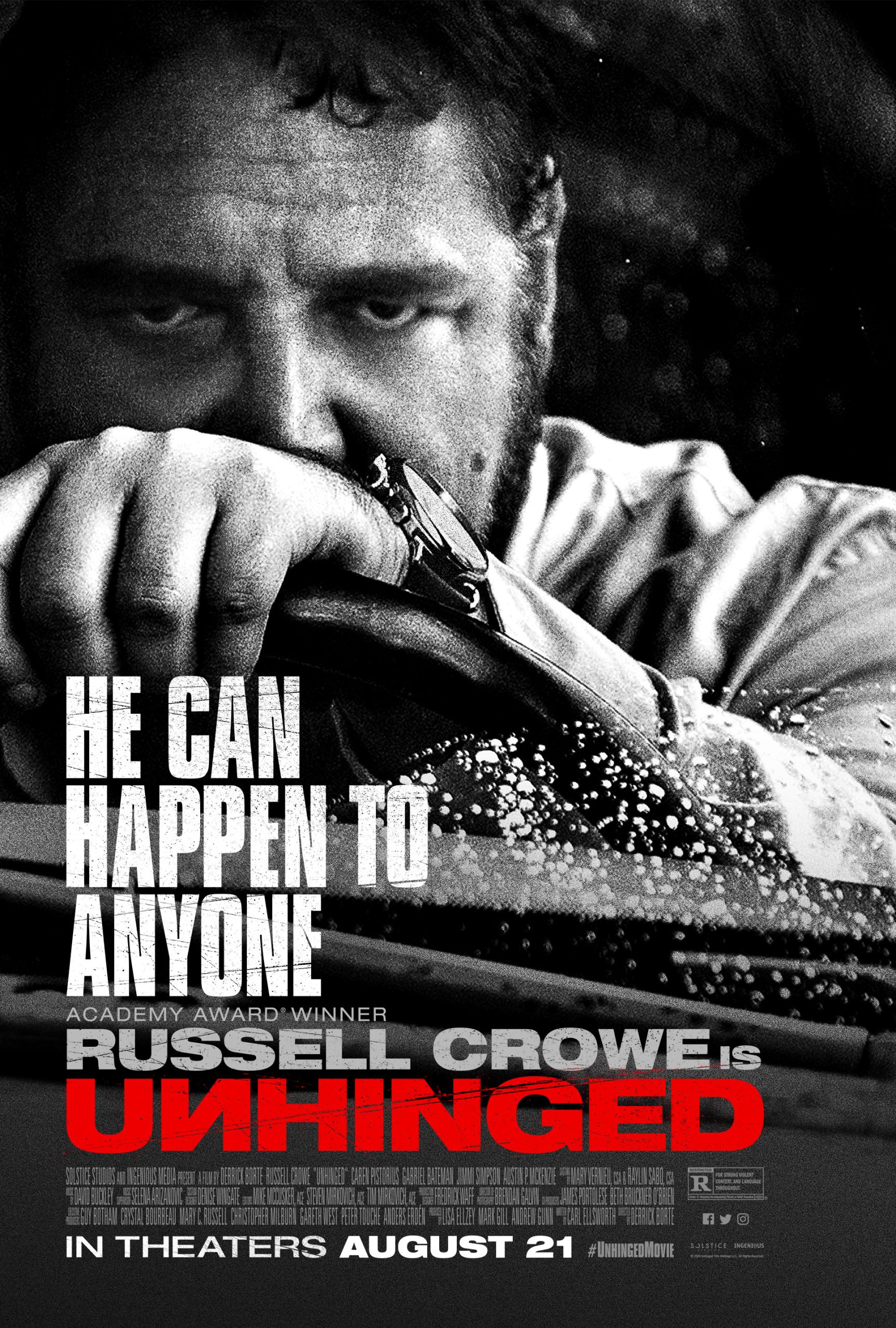 Unhinged (2020) เฮียคลั่ง ดับเครื่องชน Russell Crowe