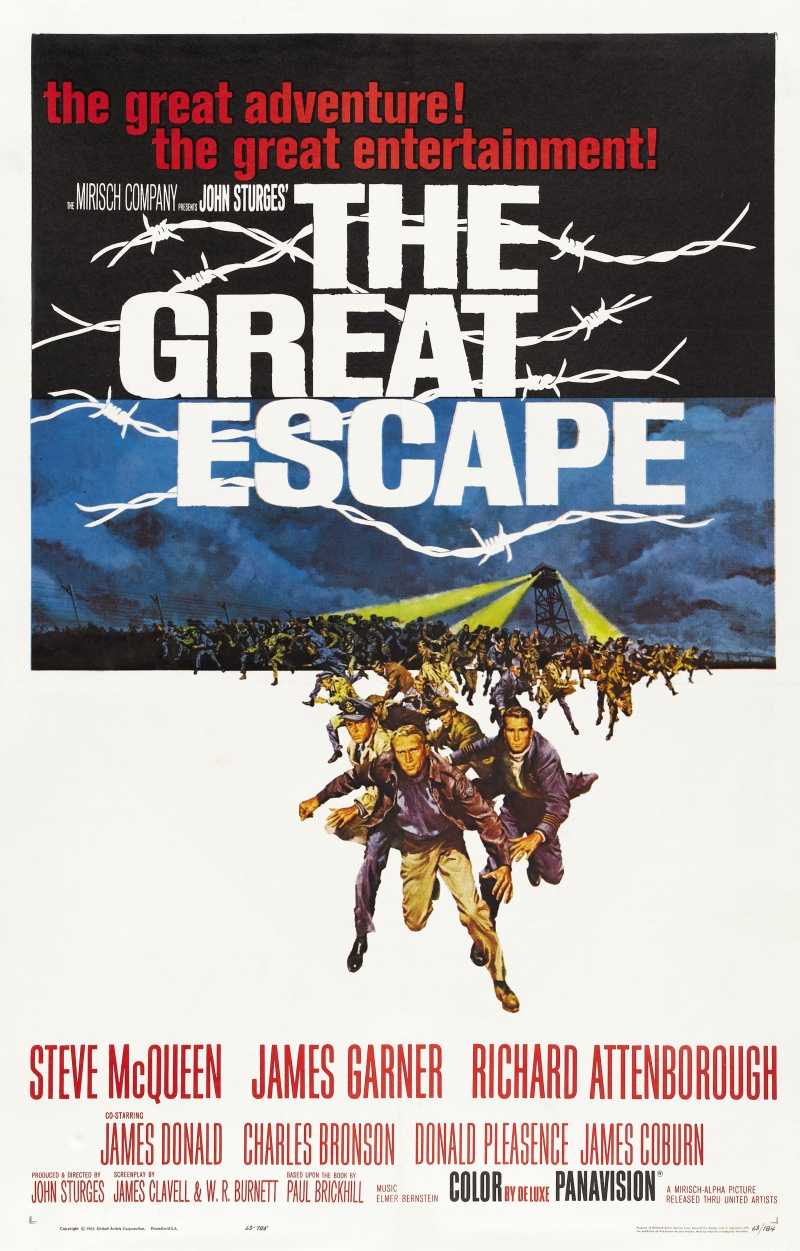 The Great Escape (1963) แหกค่ายมฤตยู Steve McQueen