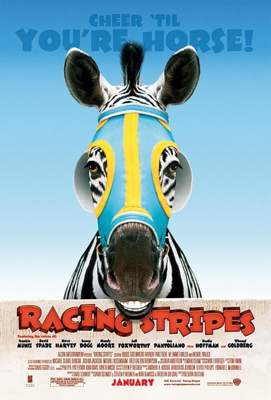 Racing Stripes (2005) เรซซิ่ง สไตรพส์ ม้าลายหัวใจเร็วจี๊ดด… Frankie Muniz
