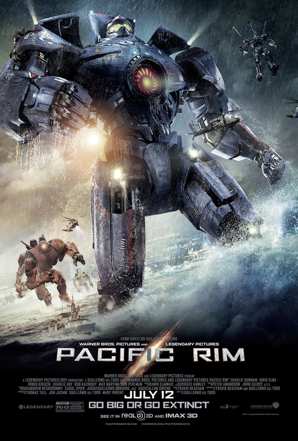 Pacific Rim (2013) แปซิฟิค ริม สงครามอสูรเหล็ก Idris Elba