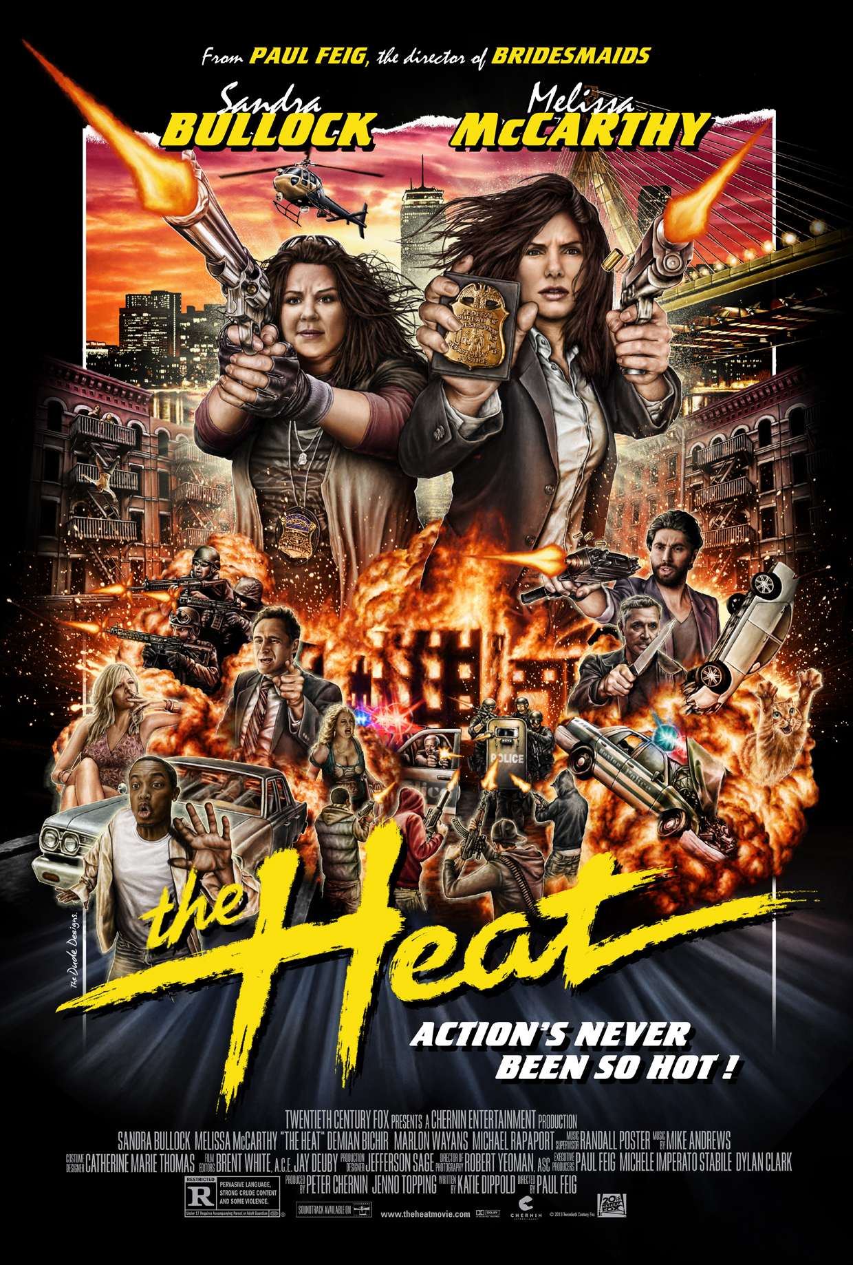 The Heat (2013) คู่แสบสาว มือปราบเดือดระอุ Sandra Bullock