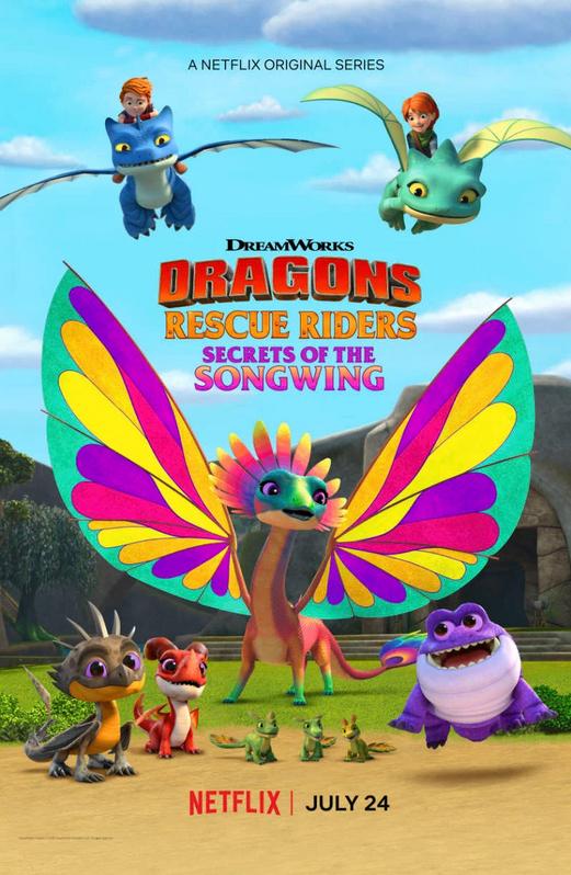 Dragons: Rescue Riders: Secrets of the Songwing (2020) ทีมมังกรผู้พิทักษ์ ความลับของพญาเสียงทอง Noah Kaye Bentley