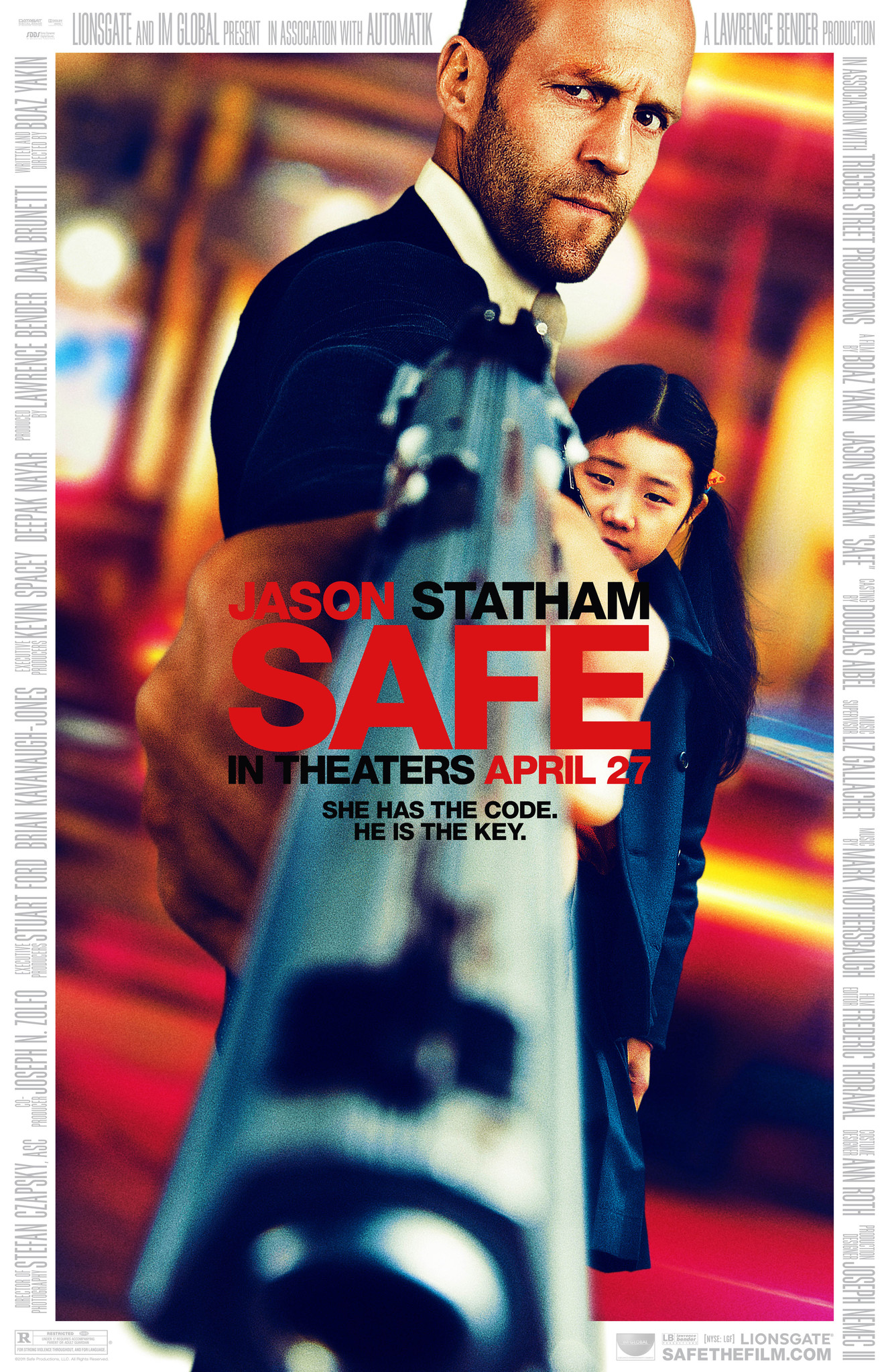 Safe (2012) โคตรระห่ำ ทะลุรหัส Jason Statham