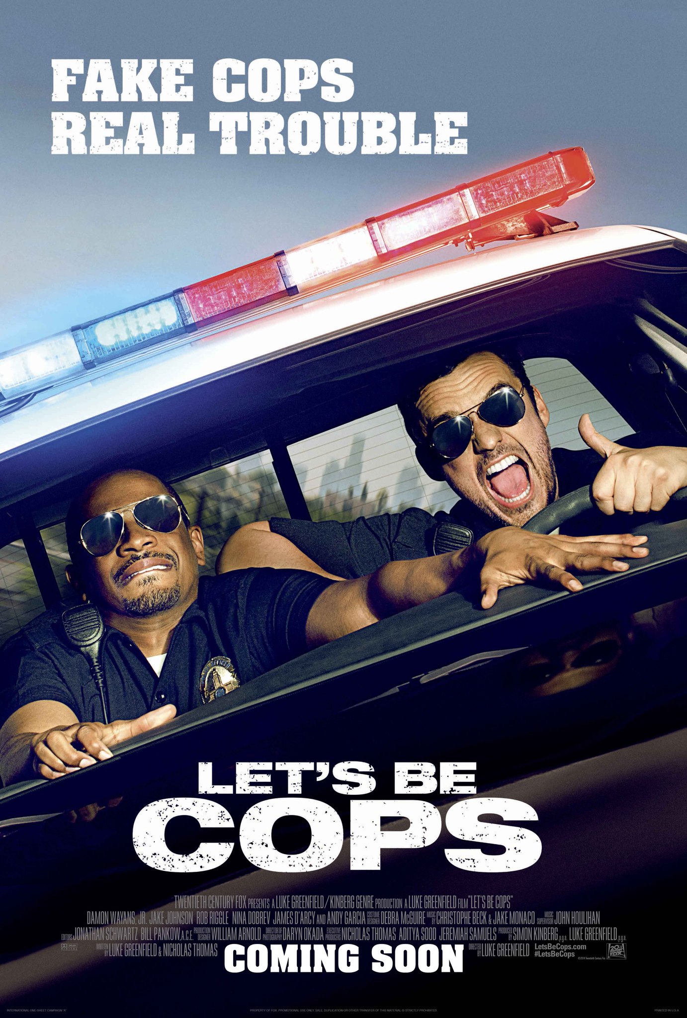 Let’s Be Cops (2014) คู่แสบแอ๊บตำรวจ Jake Johnson