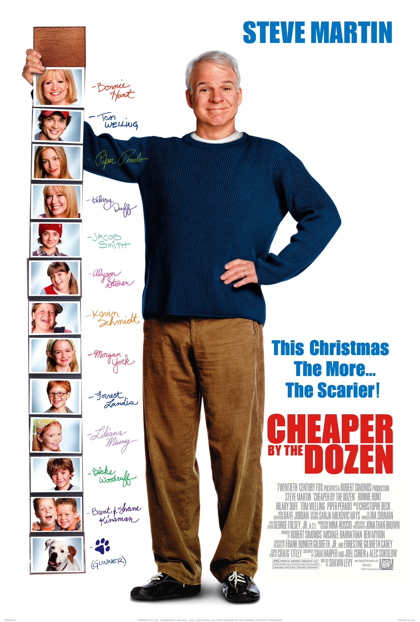 Cheaper by the Dozen (2003) ครอบครัวเหมาโหลถูกกว่า Steve Martin