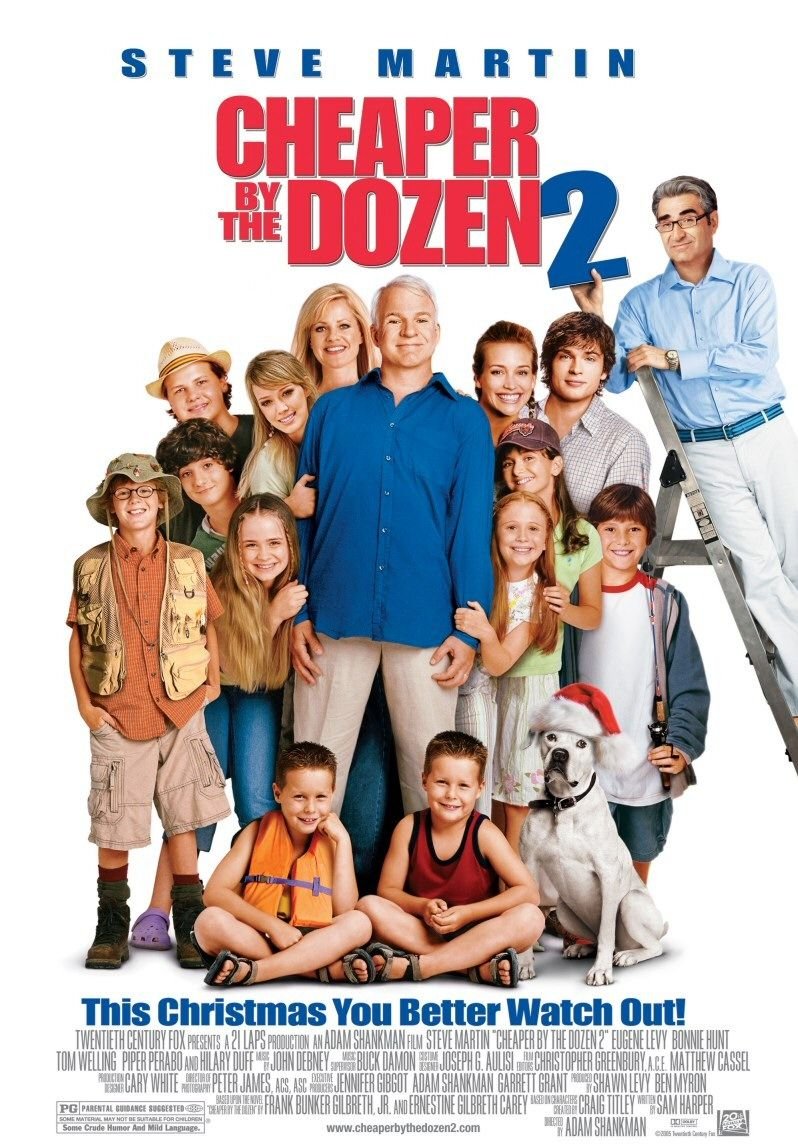 Cheaper by the Dozen 2 (2005) ชีพเพอร์ บาย เดอะ โดเซ็น 2 ครอบครัวเหมาโหลถูกกว่า Steve Martin
