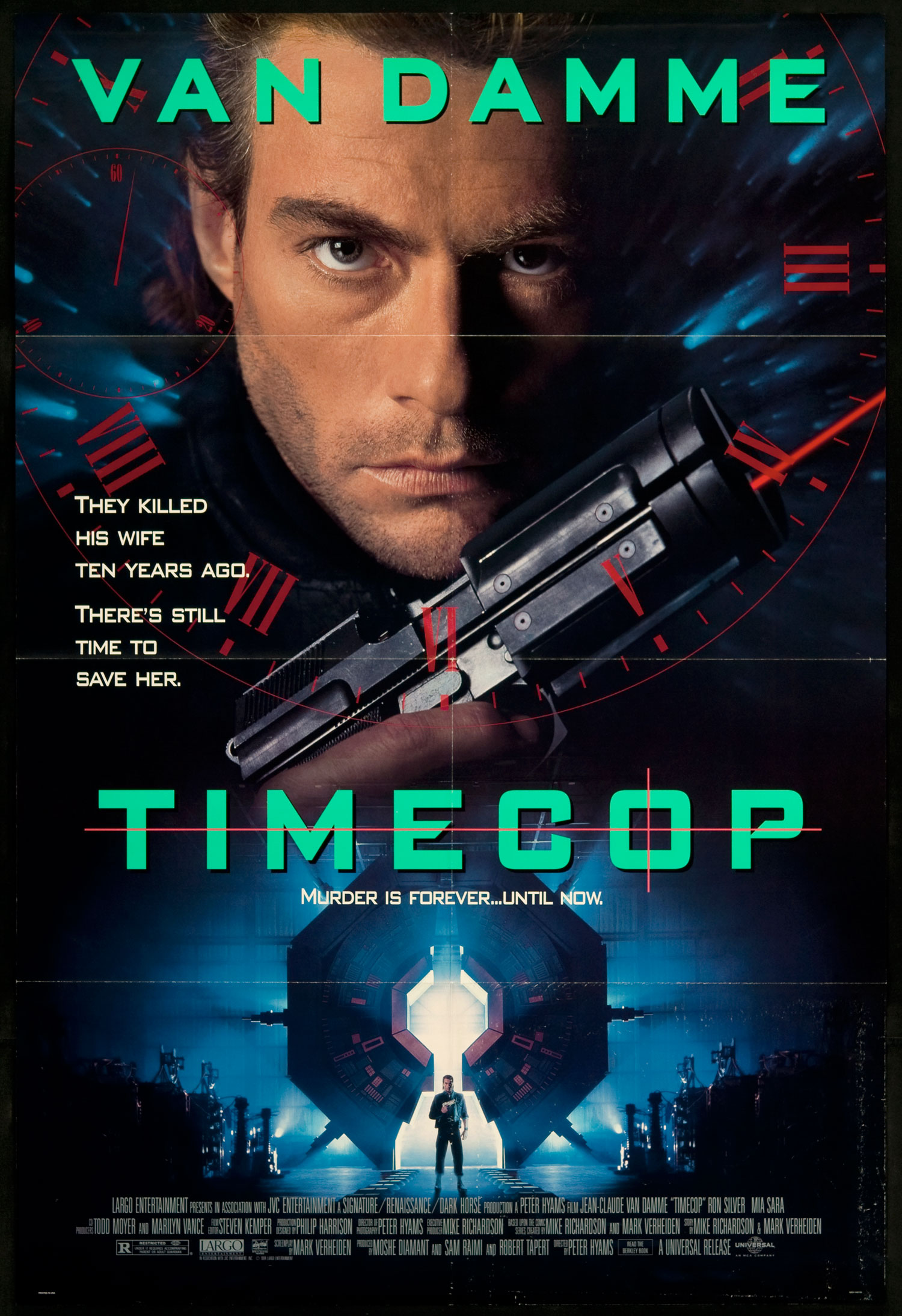 Timecop (1994) ตำรวจเหล็กล่าพลิกมิติ Jean-Claude Van Damme