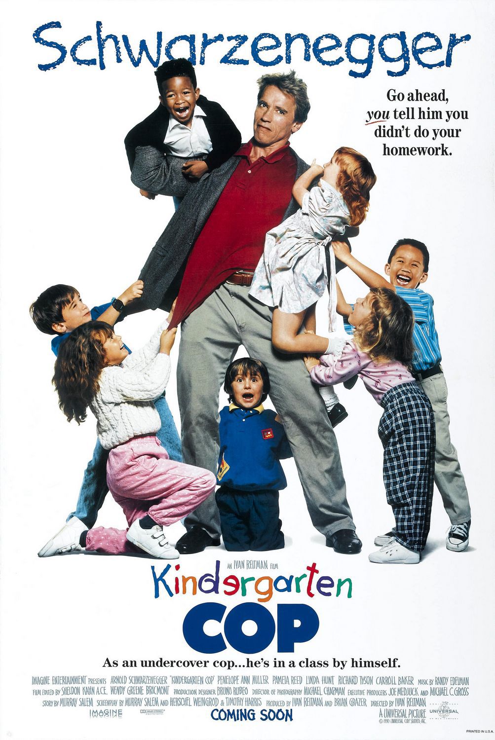 Kindergarten Cop (1990) ตำรวจเหล็ก ปราบเด็กแสบ Arnold Schwarzenegger