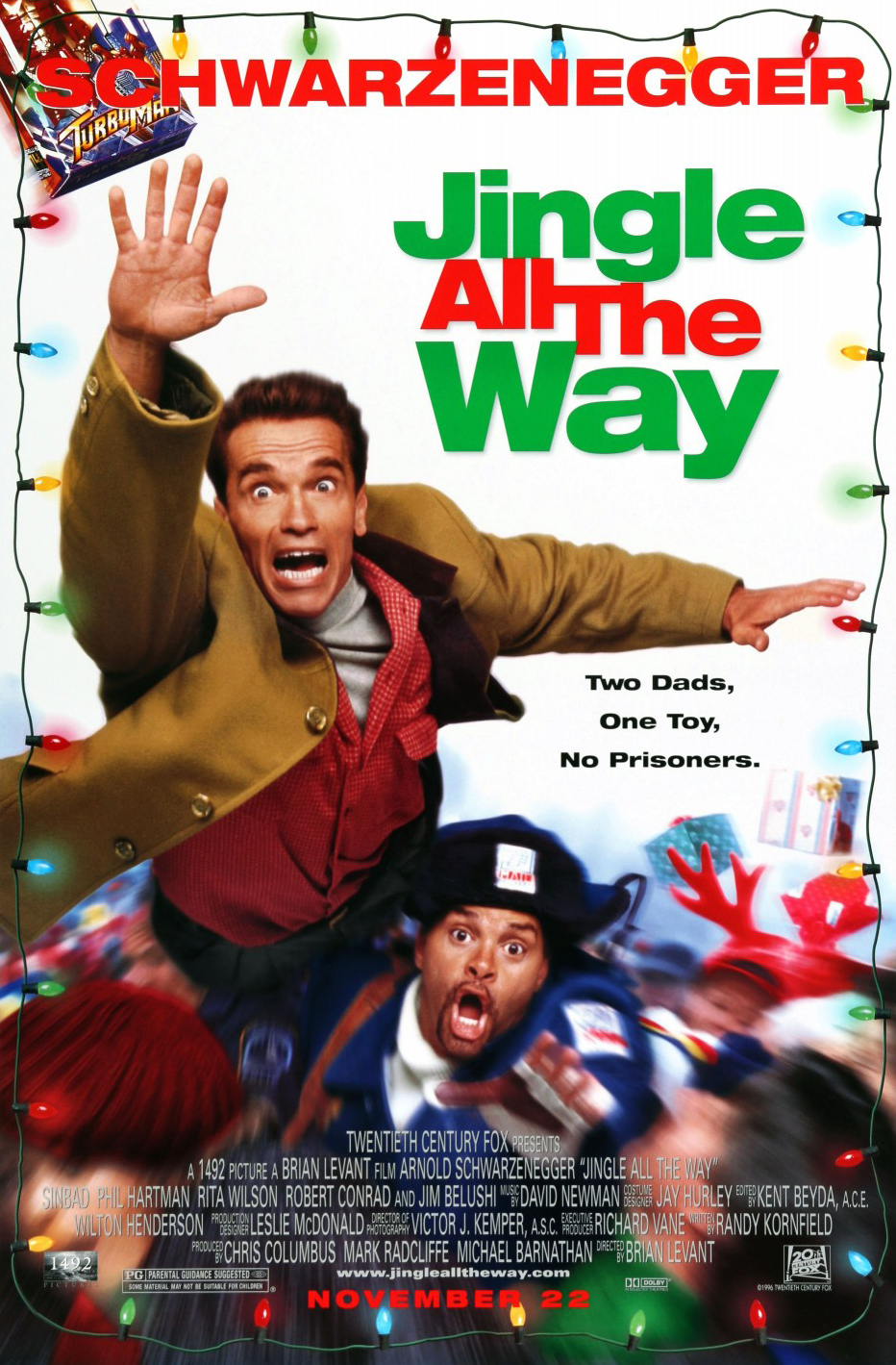 Jingle All the Way (1996) คนเหล็กคุณพ่อต้นแบบ Arnold Schwarzenegger