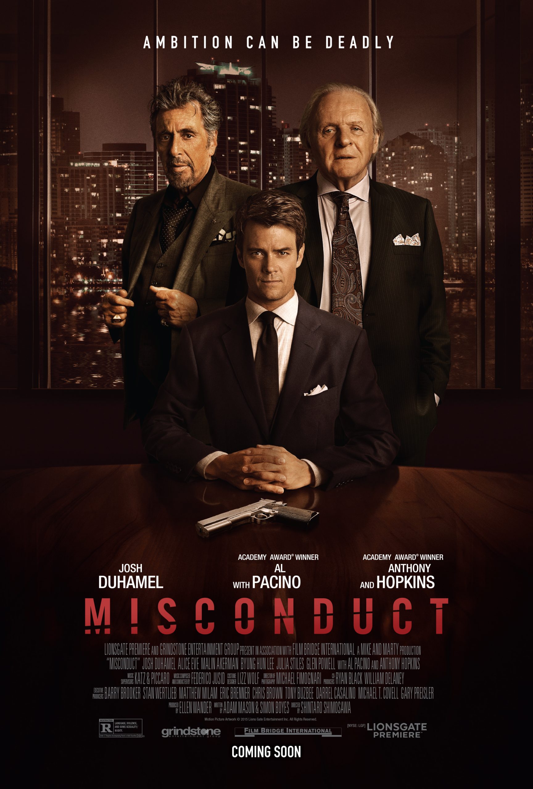 Misconduct (2016) พลิกคดีโค่นเจ้าพ่อ Josh Duhamel