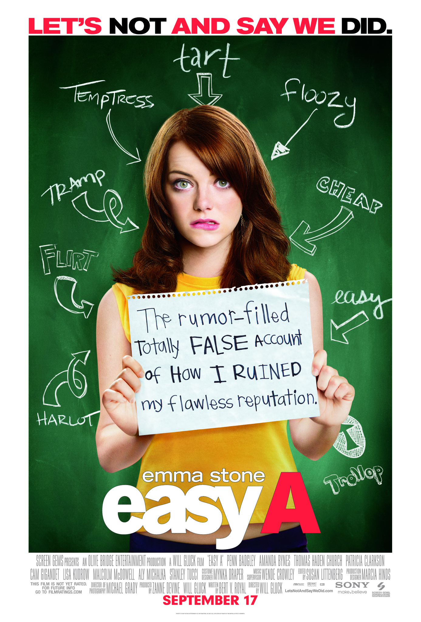Easy A (2010) อีนี่….แร๊งงงส์ Emma Stone