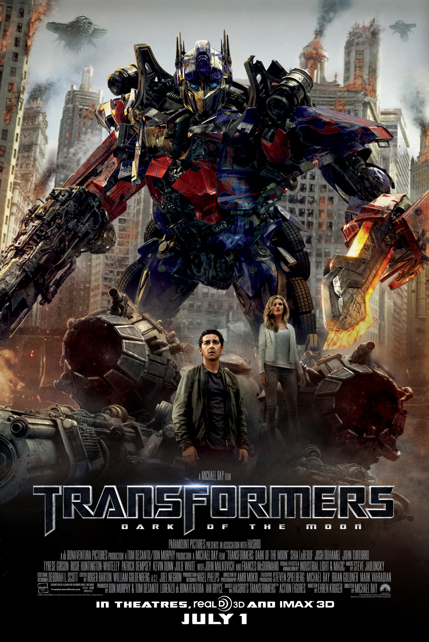 Transformers 3 Dark of The Moon (2011) ทรานส์ฟอร์เมอร์ส ดาร์ค ออฟ เดอะ มูน Shia LaBeouf