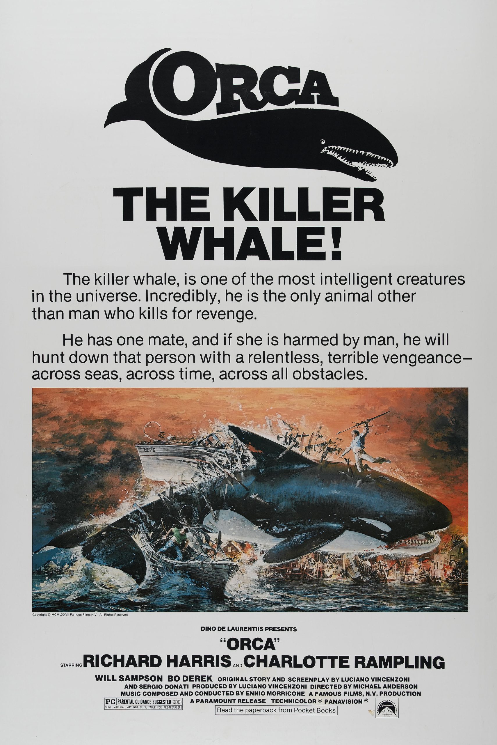 ORCA (1977) ออร์ก้า ปลาวาฬเพชฌฆาต Richard Harris