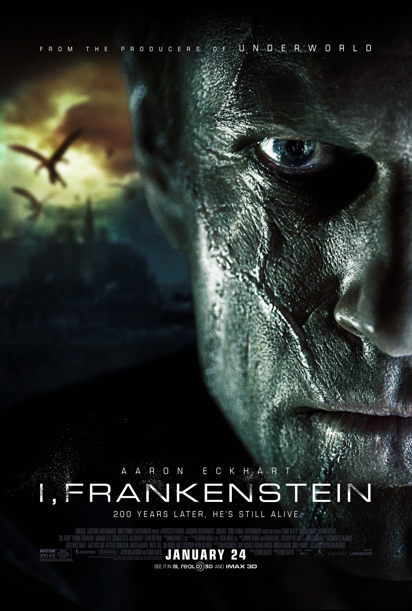 I, Frankenstein (2014) สงครามล้างพันธุ์อมตะ Aaron Eckhart