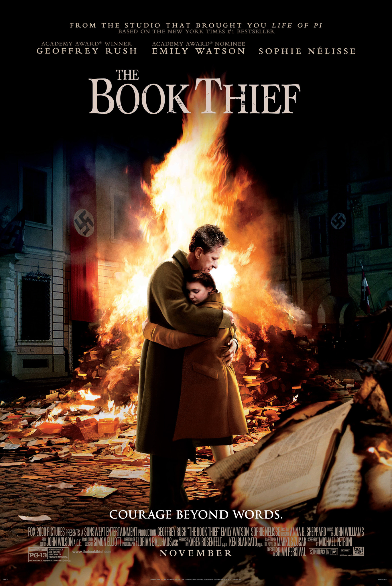 The Book Thief (2013) จอมโจรขโมยหนังสือ Sophie Nélisse