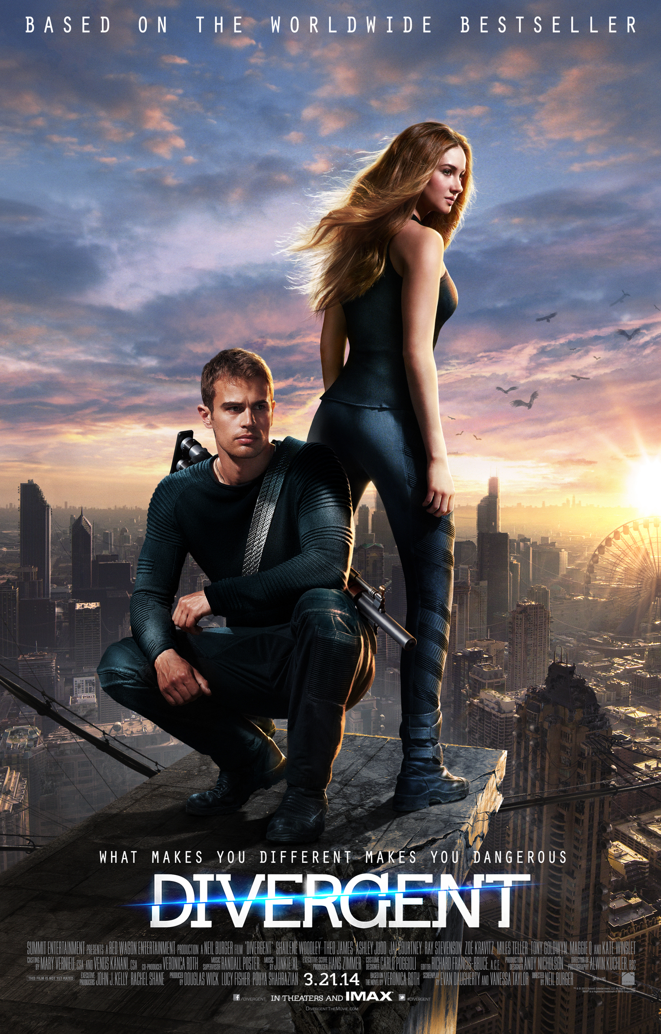 Divergent (2014) ไดเวอร์เจนท์ คนแยกโลก Shailene Woodley