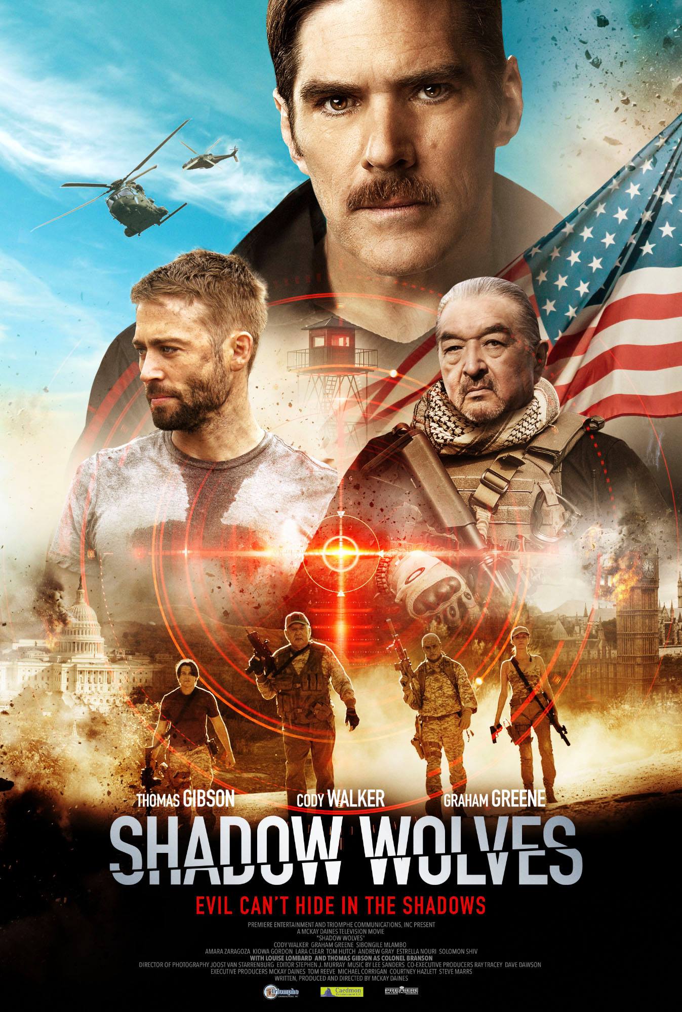 Shadow Wolves (2019) Thomas Gibson