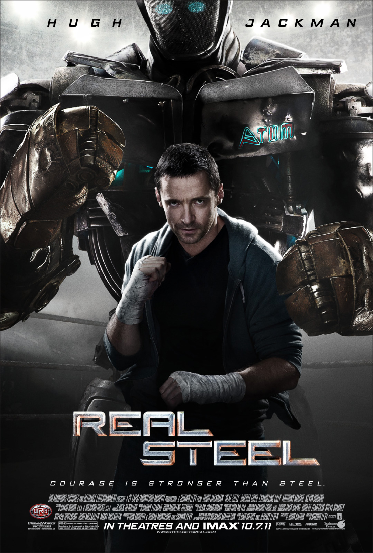 Real Steel(2010)ศึกหุ่นเหล็กกำปั้นถล่มปฐพี Hugh Jackman