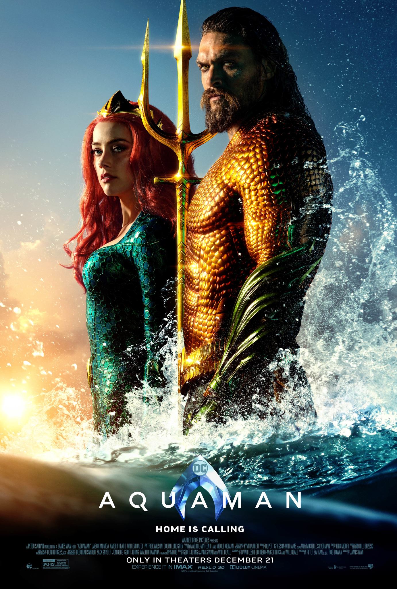 Aquaman (2018) อควาแมน เจ้าสมุทร Jason Momoa