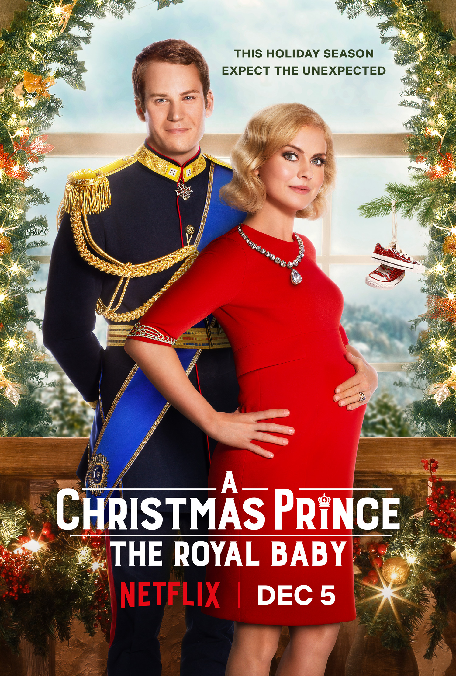 A CHRISTMAS PRINCE THE ROYAL BABY NETFLIX (2019) เจ้าชายคริสต์มาส รัชทายาทน้อย Rose McIver