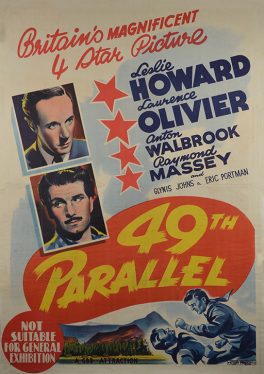 49th Parallel (1941) ฝ่านรกสมรภูมิเดือด Leslie Howard