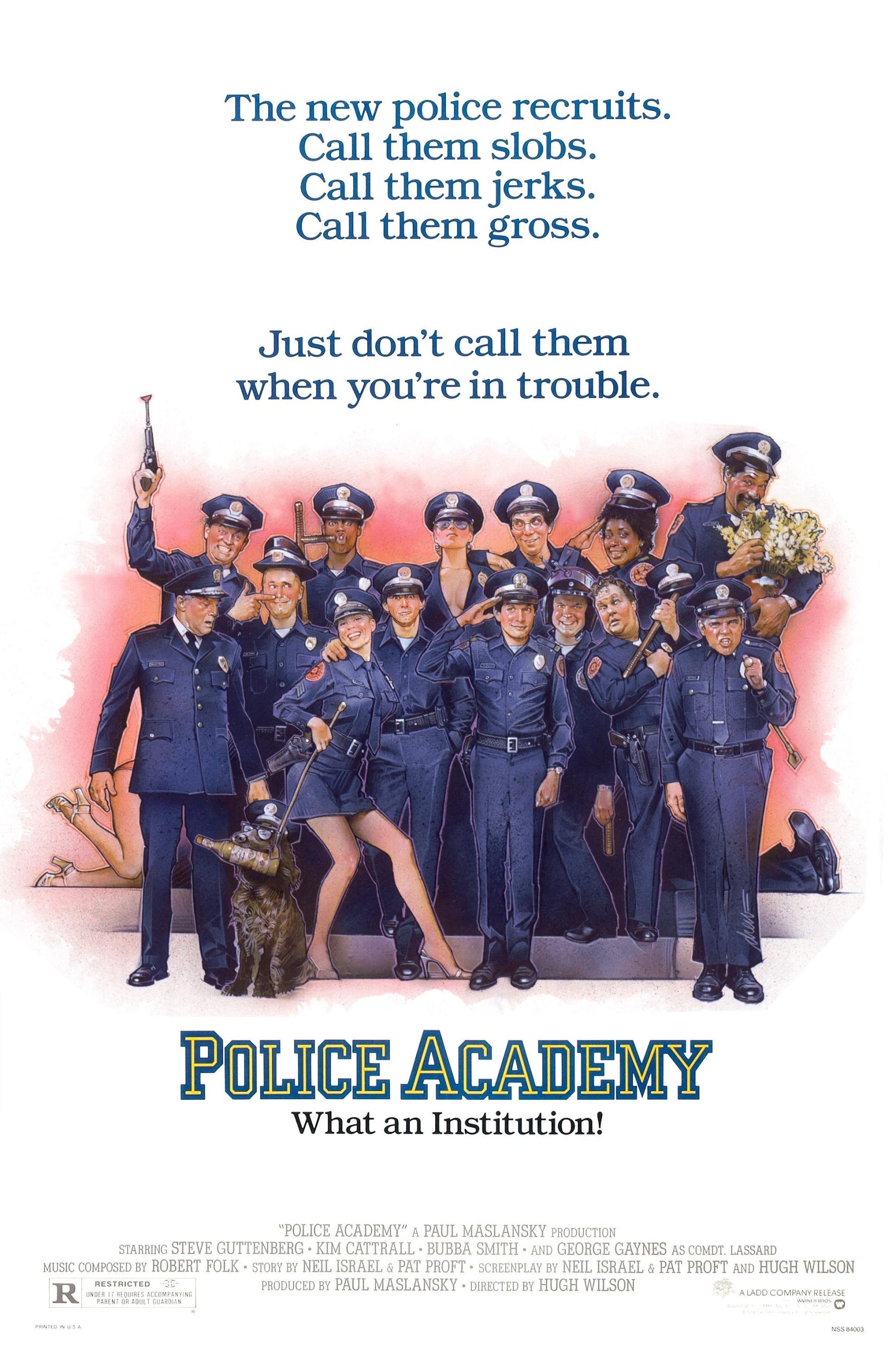 Police Academy (1984) โปลิศจิตไม่ว่าง Steve Guttenberg