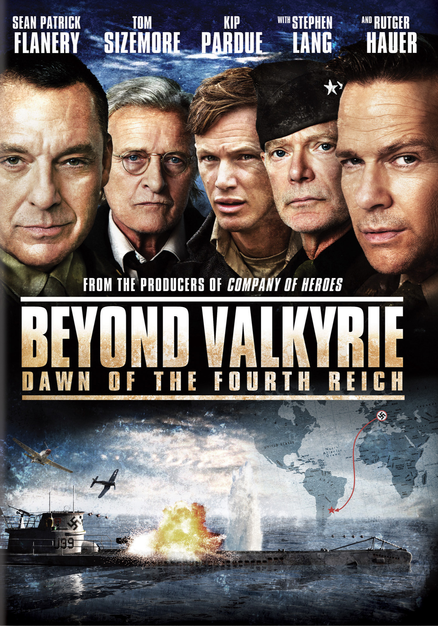 Beyond Valkyrie Dawn of the Fourth Reich (2016) ปฏิบัติการฝ่าสมรภูมิอินทรีเหล็ก Sean Patrick Flanery