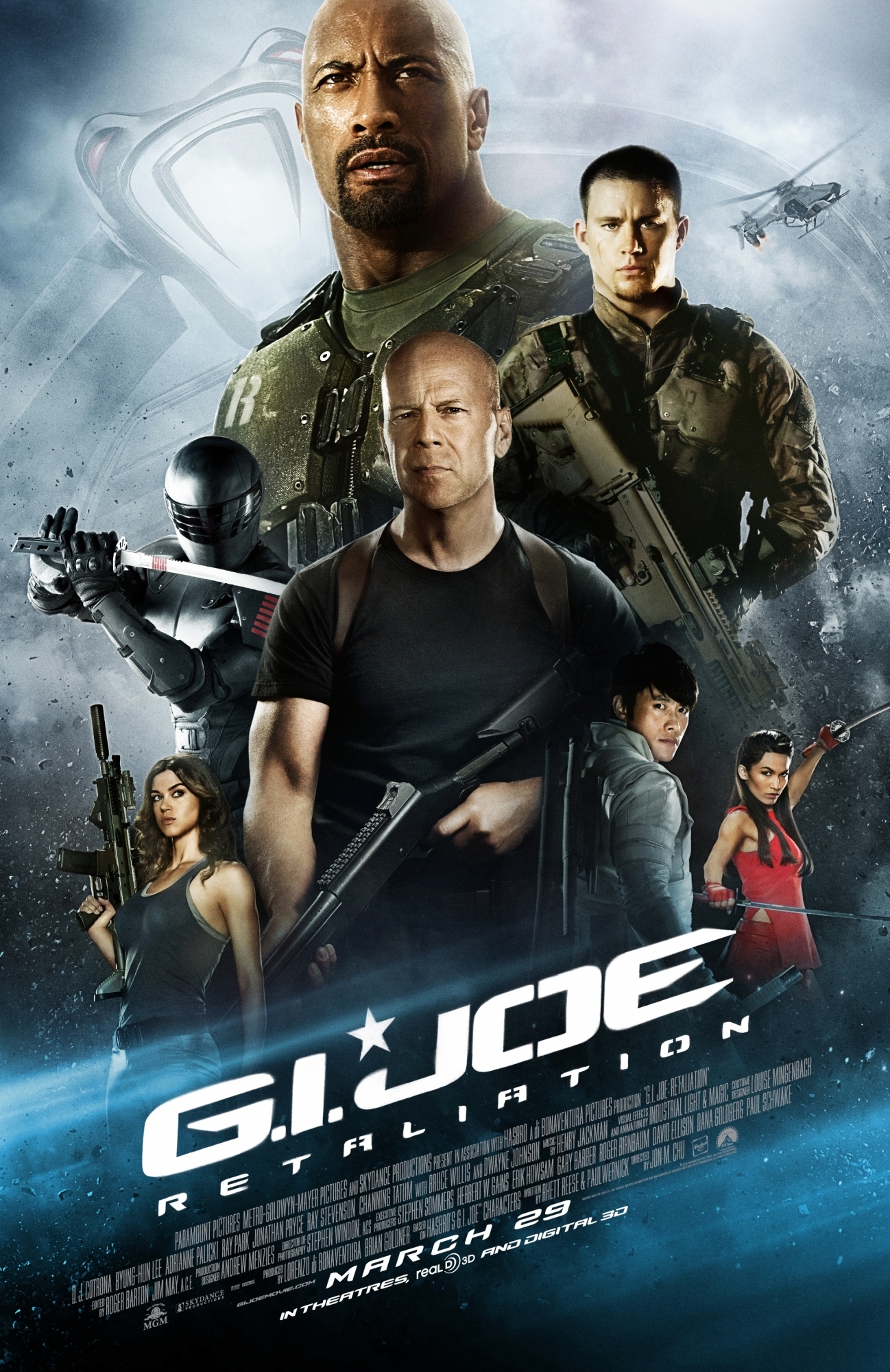 G.I. Joe 2 Retaliation(2013) จีไอโจ 2 สงครามระห่ำแค้นคอบร้าทมิฬ Dwayne Johnson