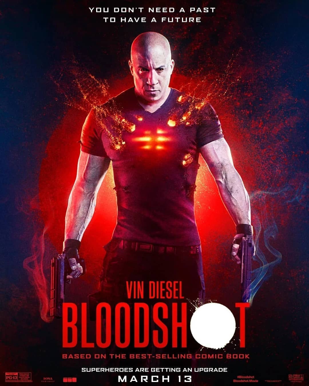 Bloodshot (2020) จักรกลเลือดดุ Vin Diesel