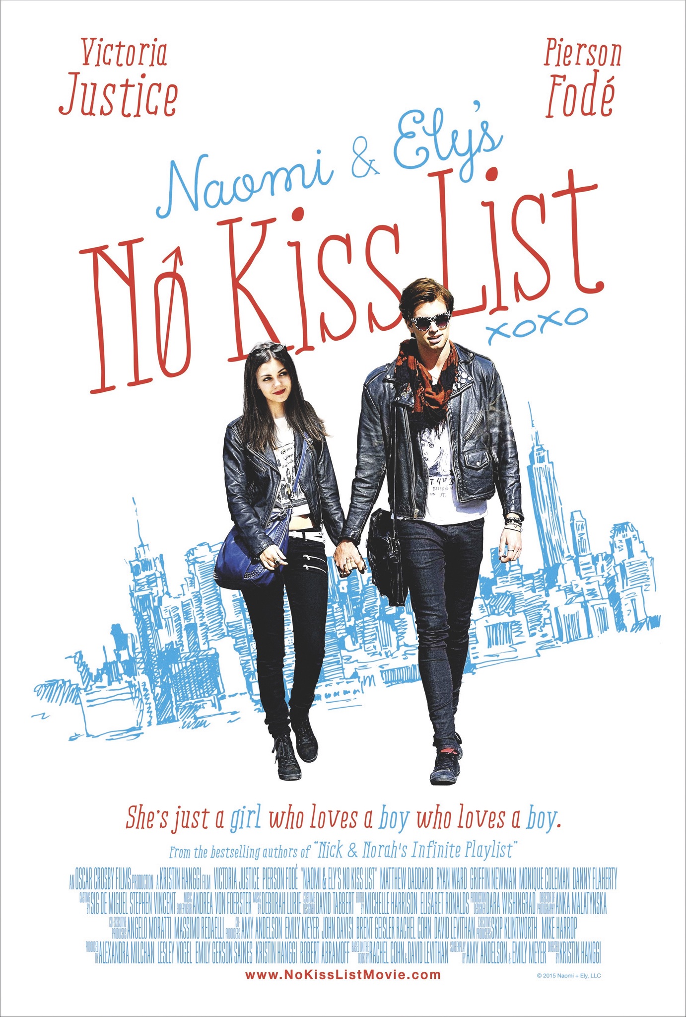 Naomi and Ely’s No Kiss List (2015) ลิสต์ห้ามจูบของนาโอมิและอิไล Victoria Justice