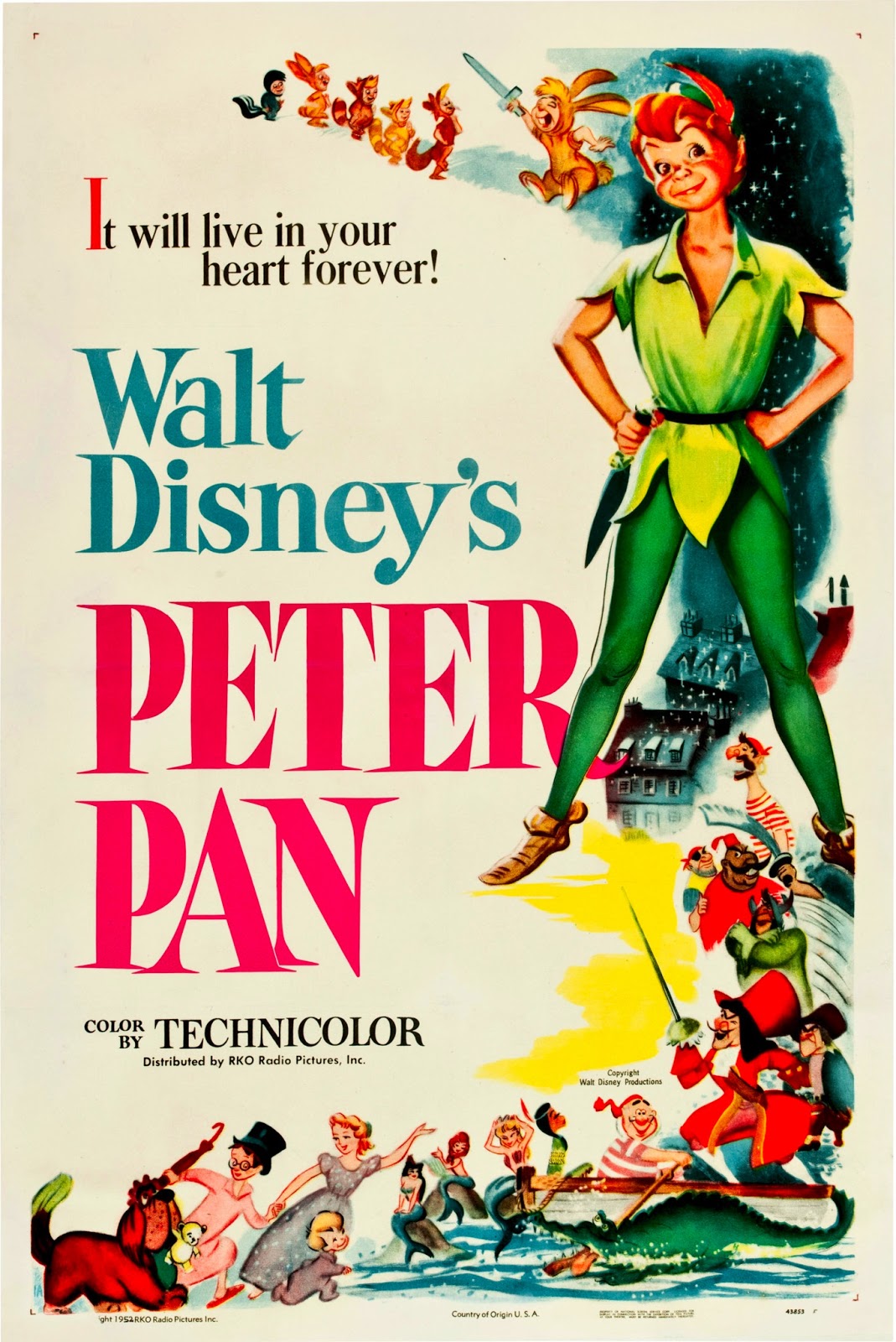 Peter Pan (1953) ปีเตอร์ แพน 1 Bobby Driscoll