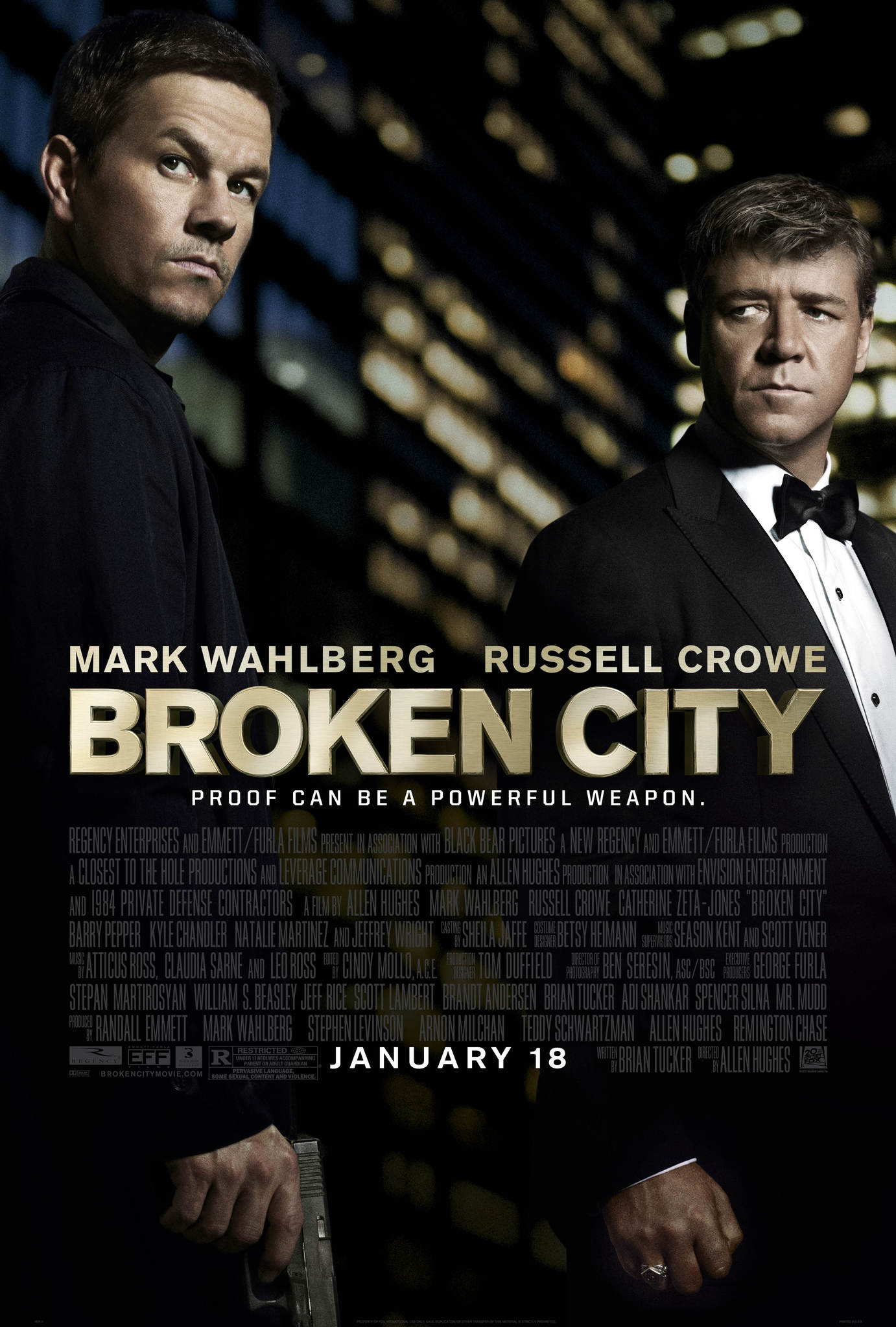 Broken City (2013) เมืองคนล้มยักษ์ Mark Wahlberg