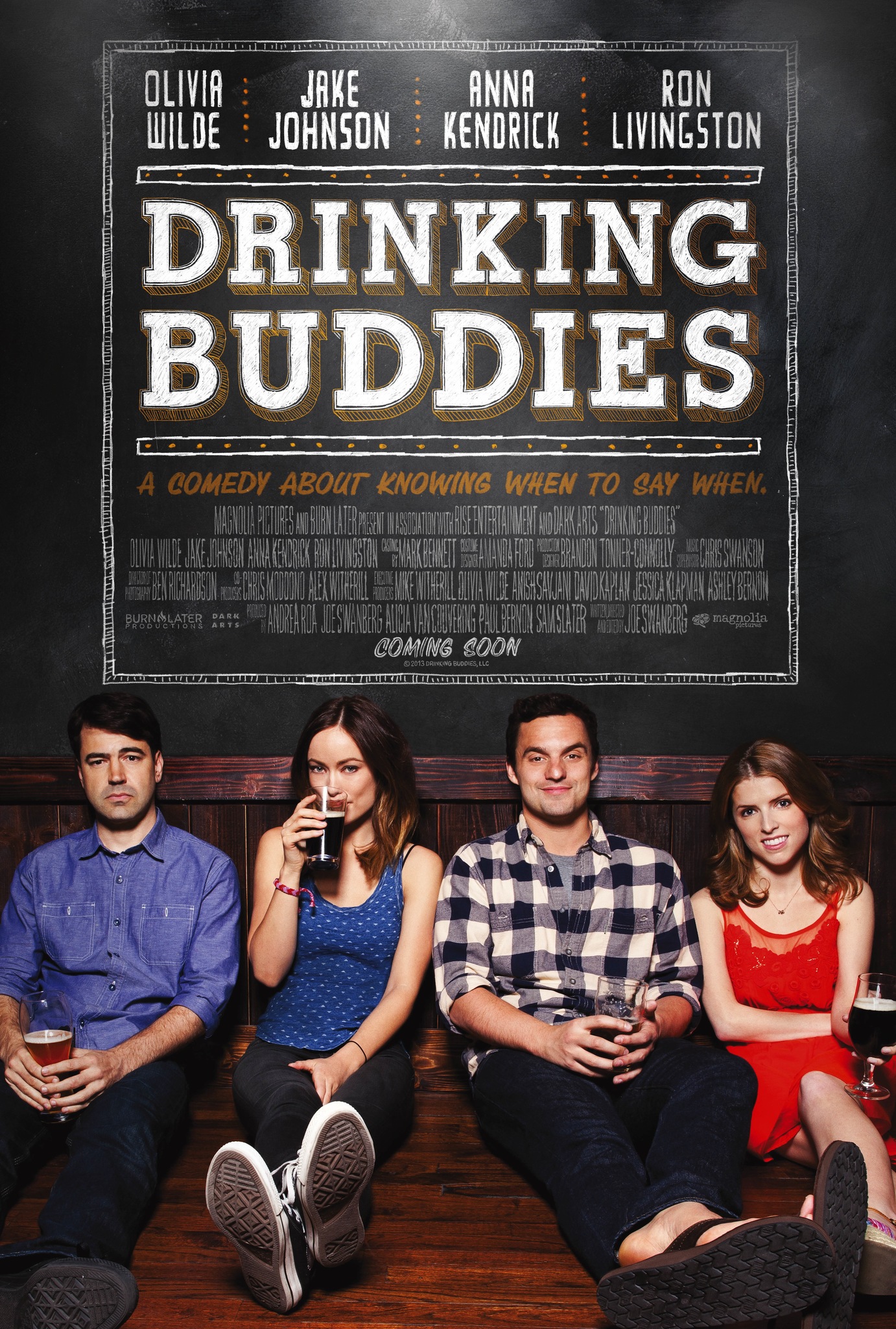 Drinking Buddies (2013) คู่ดริ๊งค์ ปิ๊งรัก Olivia Wilde