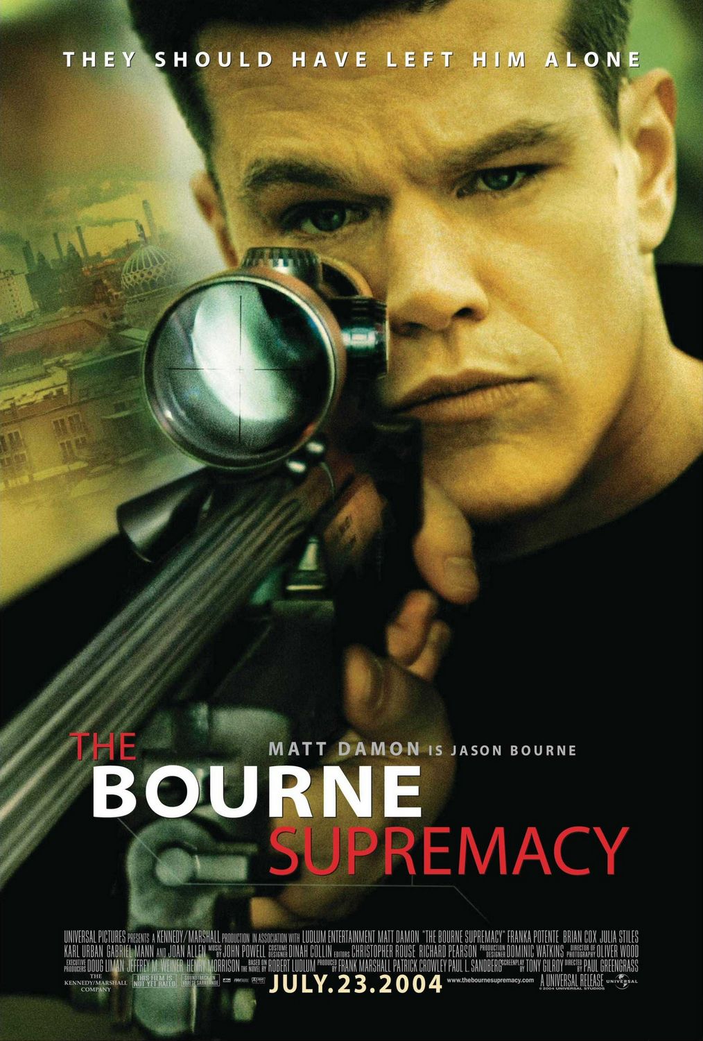 The Bourne 2 Supremacy (2004) สุดยอดเกมล่าจารชน Matt Damon