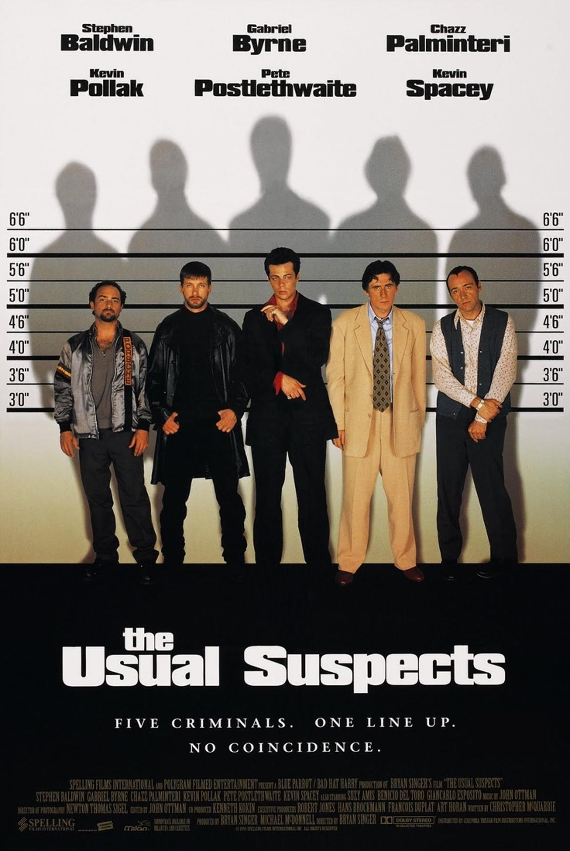 The Usual Suspect (1995) ปล้นไม่ให้จับได้ Kevin Spacey
