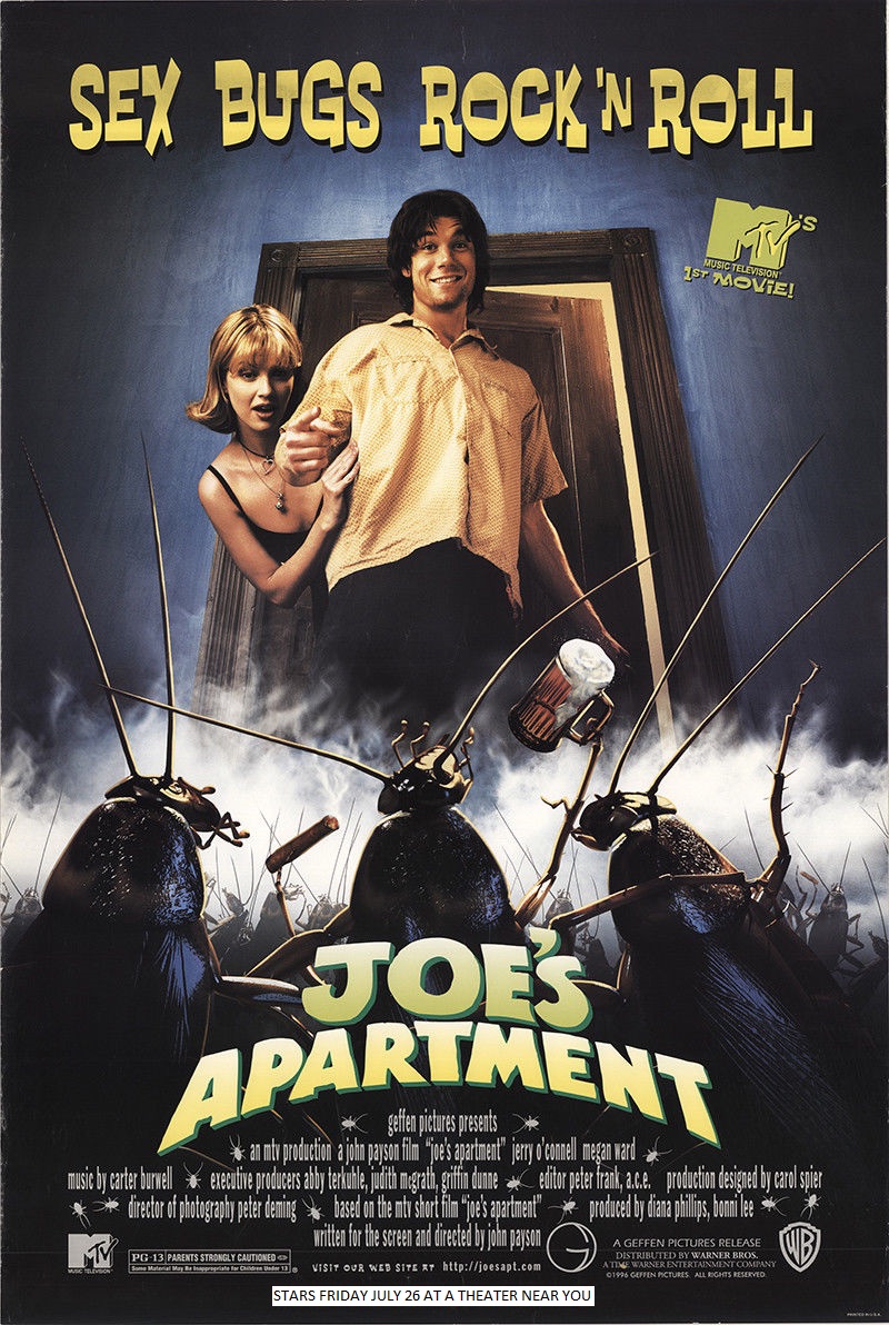 Joe’s Apartment (1996) นายโจจ๋า แมลงสาบมาแล้วจ้า Jerry O’Connell