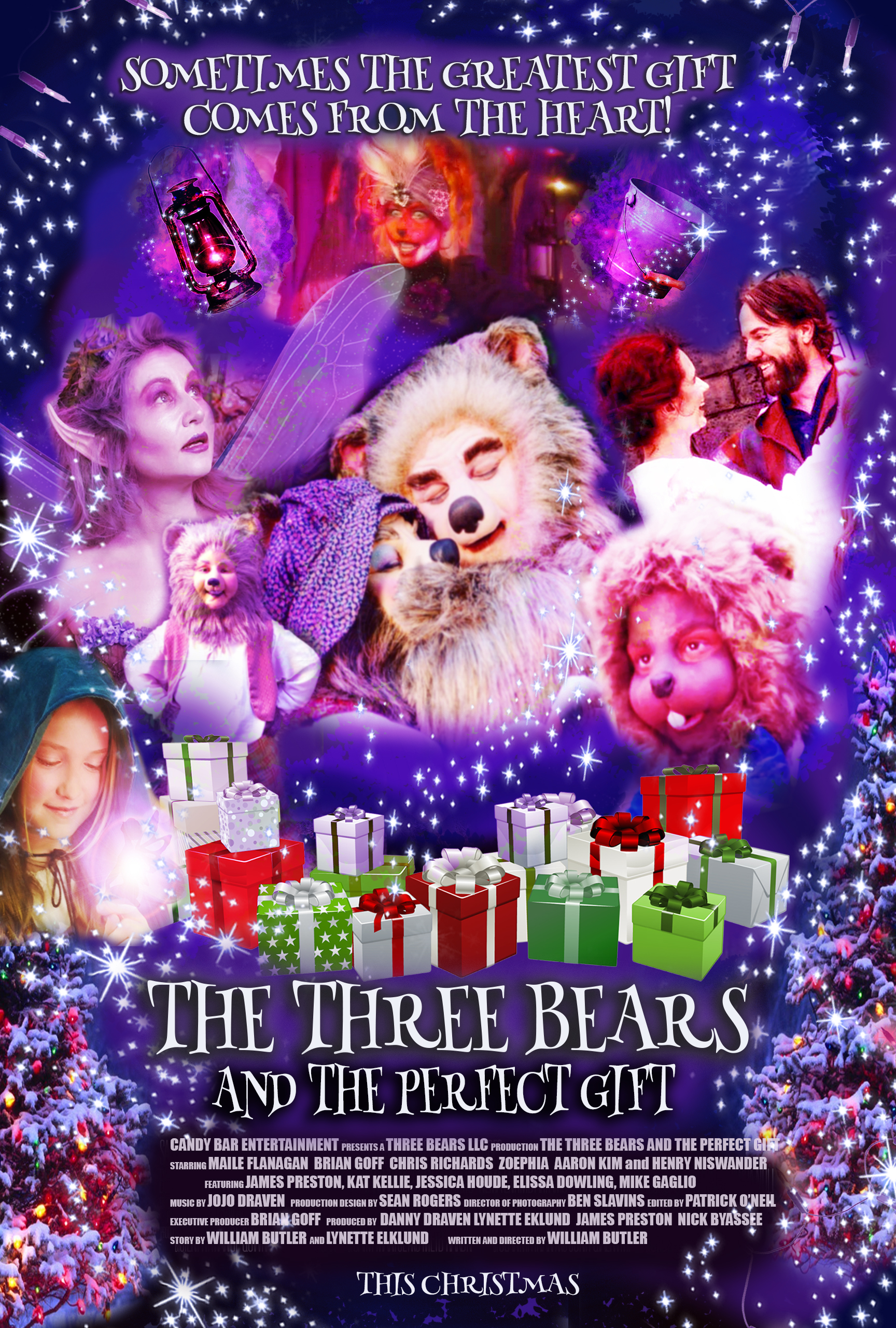 3 Bears Christmas (2019) 3 หมีในคริสต์มาส Maile Flanagan