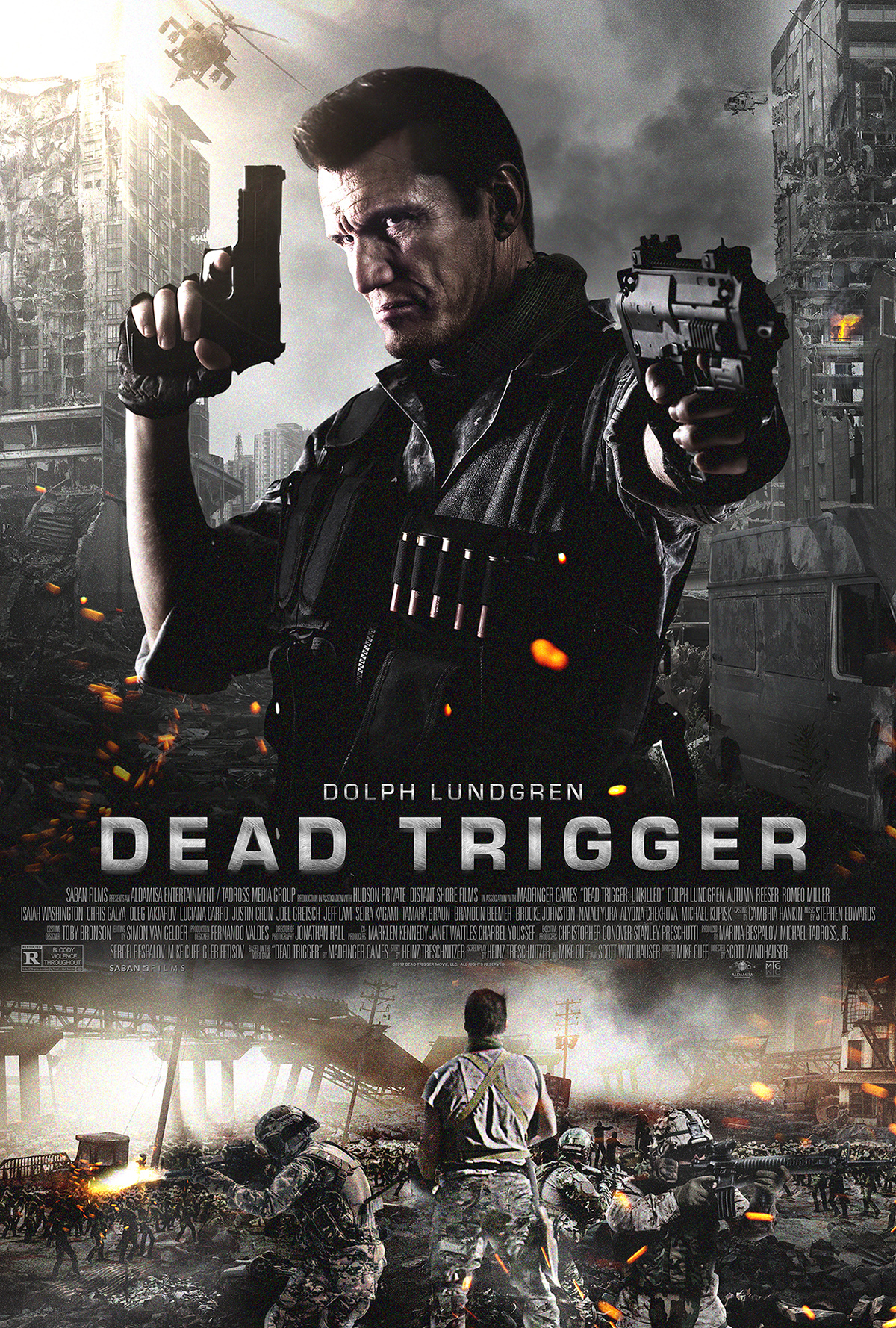 Dead Trigger (2017) สงครามผีดิบ Dolph Lundgren