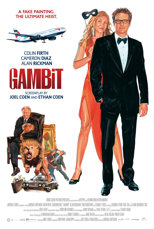 Gambit (2012) บิดเหลี่ยมตุ๋น วุ่นดับเบิ้ล Colin Firth