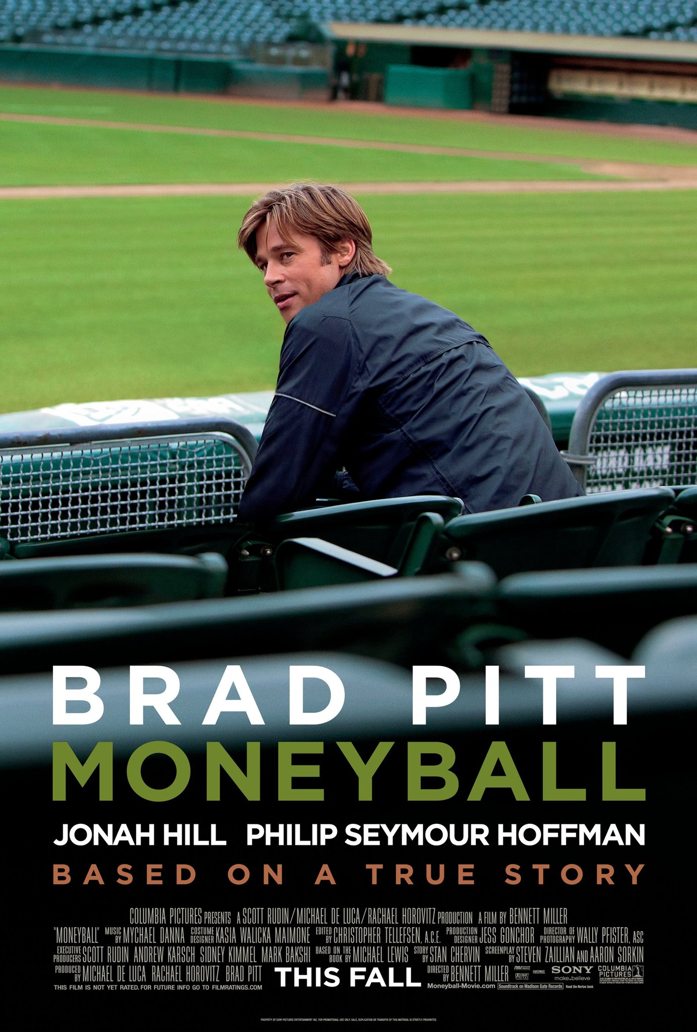 Moneyball (2011) เกมล้มยักษ์ Brad Pitt
