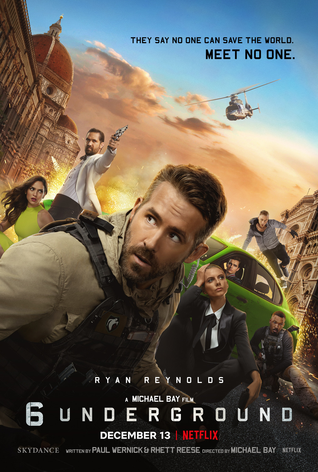 6 Underground (2019) 6 ลับ ดับ โหด Ryan Reynolds